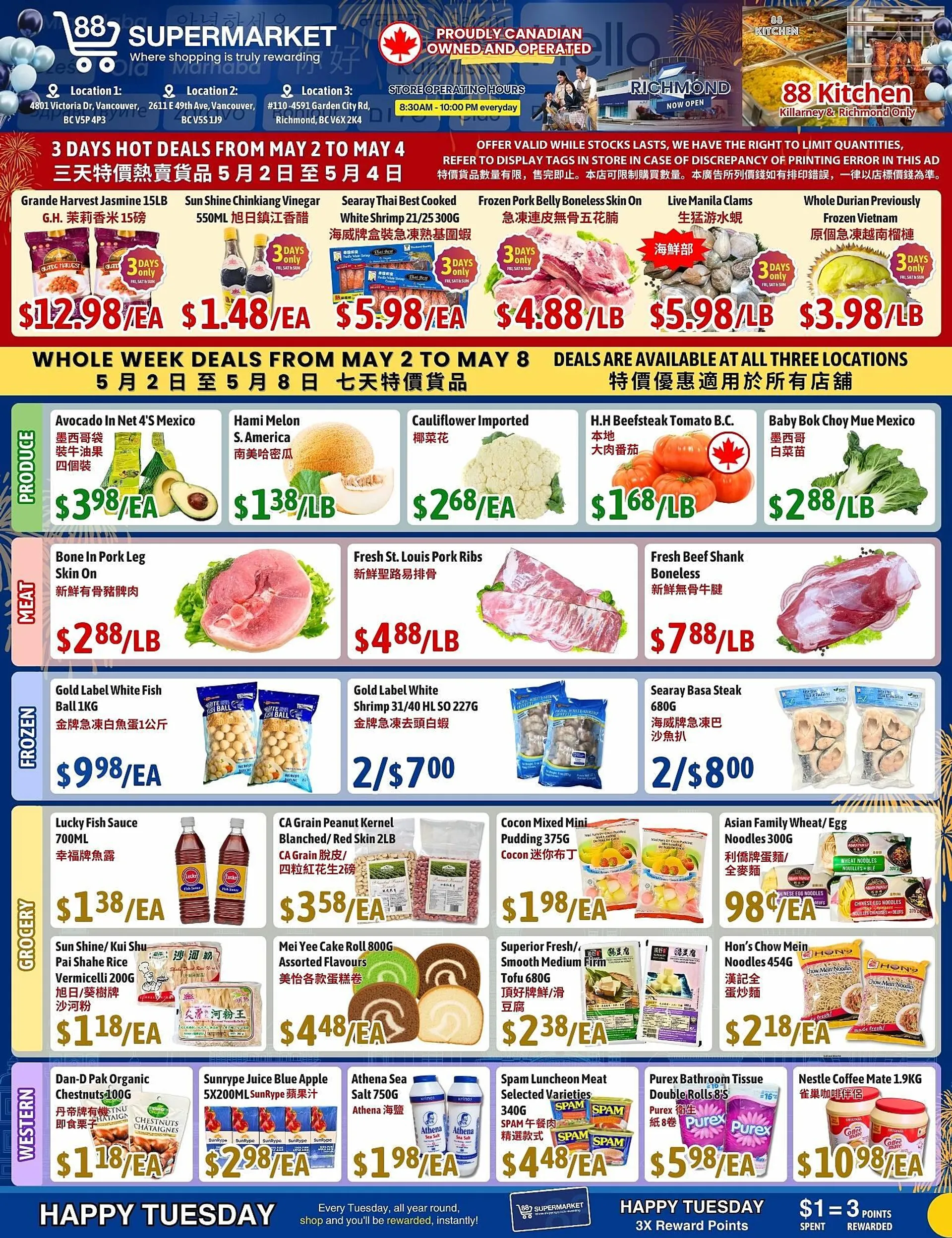 88 Supermarket flyer - 1