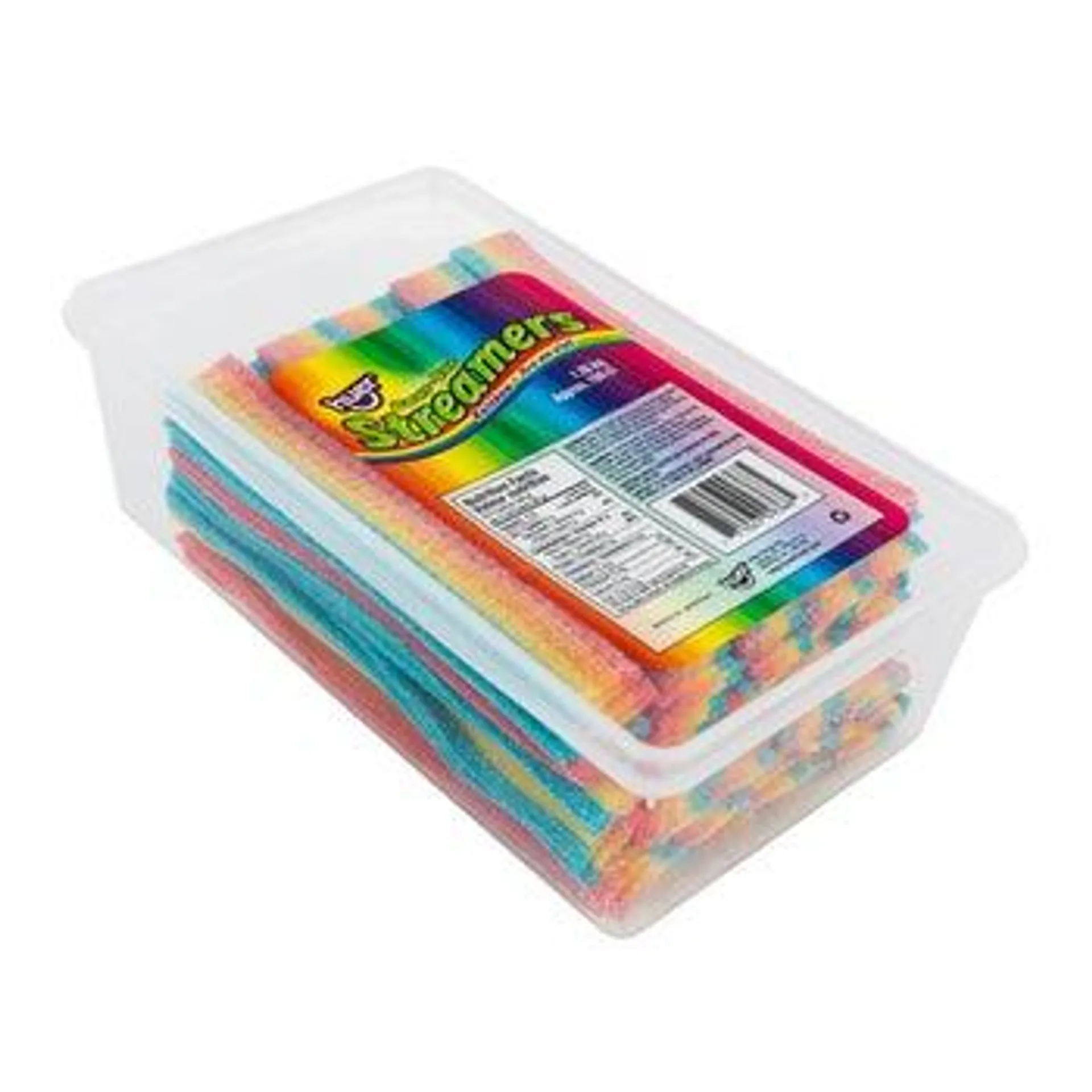 Huer Sour Streamers Rainbow Belts, 1.35 kg