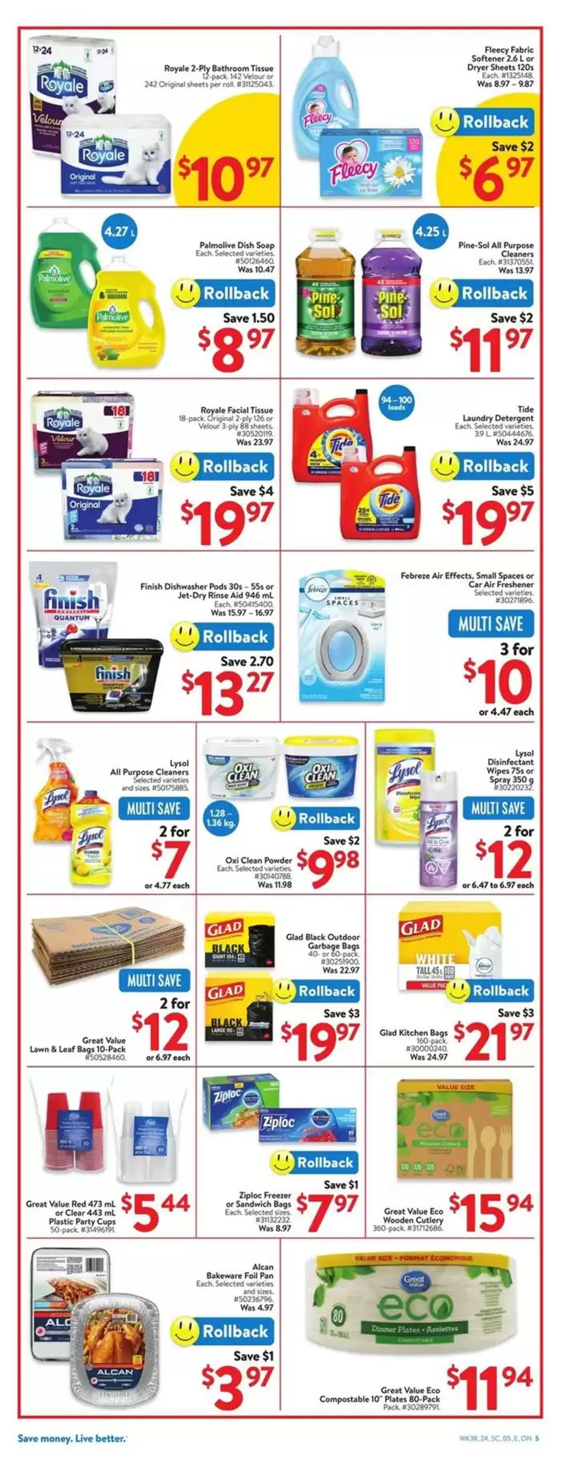 Walmart flyer from October 10 to October 16 2024 - flyer page 3