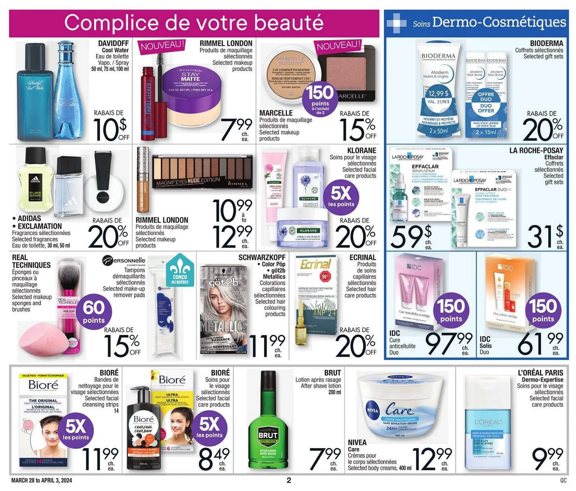 Jean Coutu flyer from March 28 to April 4 2024 - flyer page 2