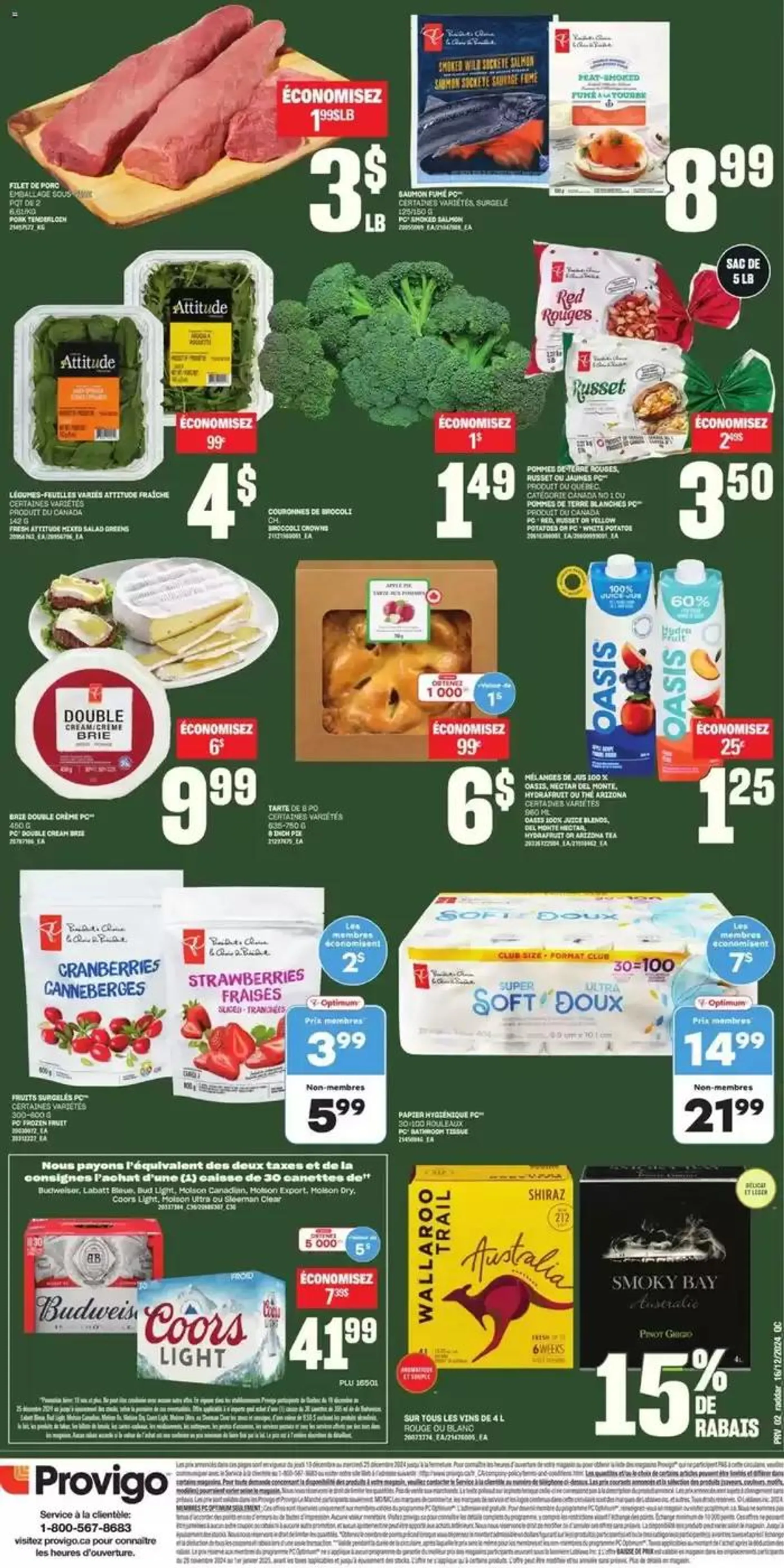 Provigo weekly flyer from December 19 to December 25 2024 - flyer page 6