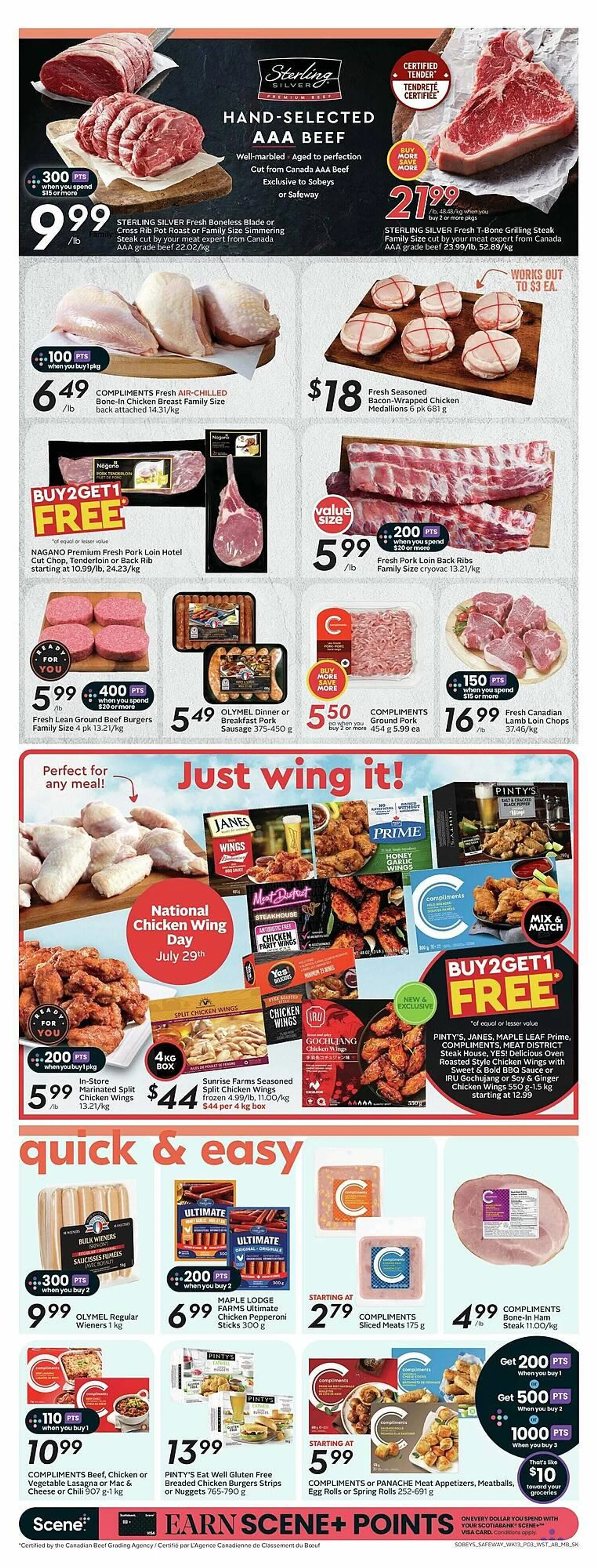 Safeway flyer from July 25 to August 1 2024 - flyer page 8