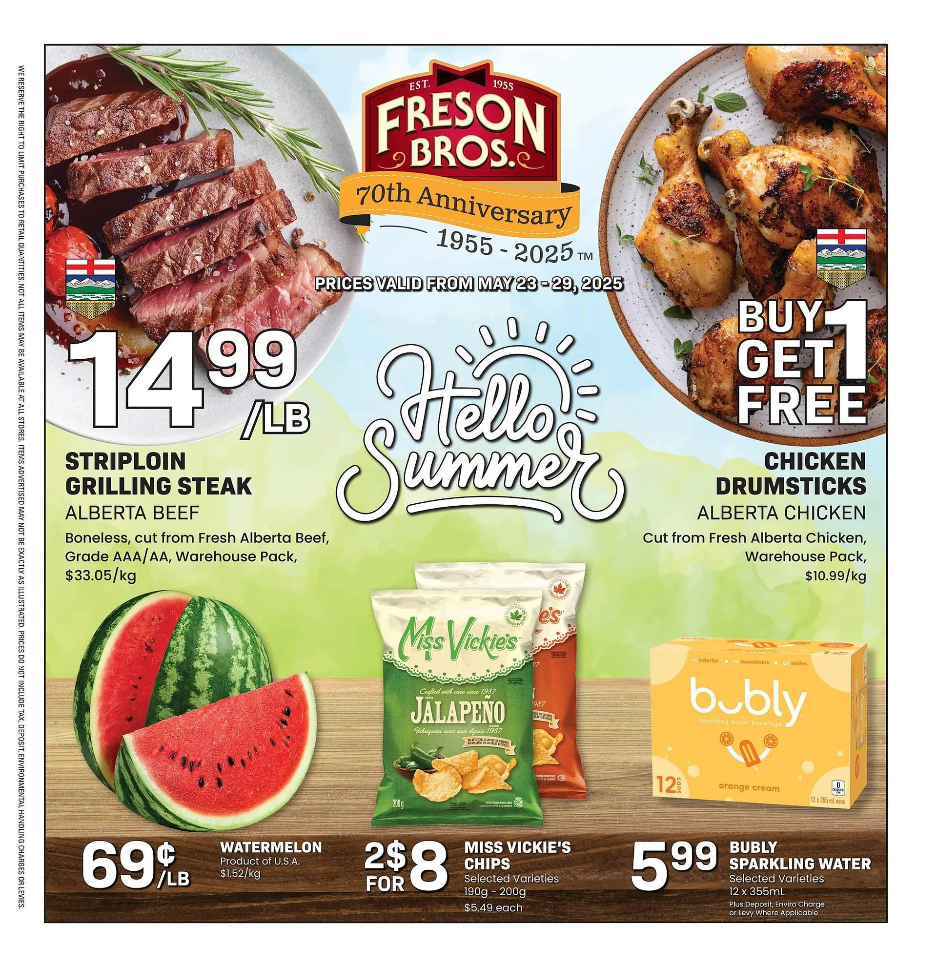 Freson Bros flyer - 1