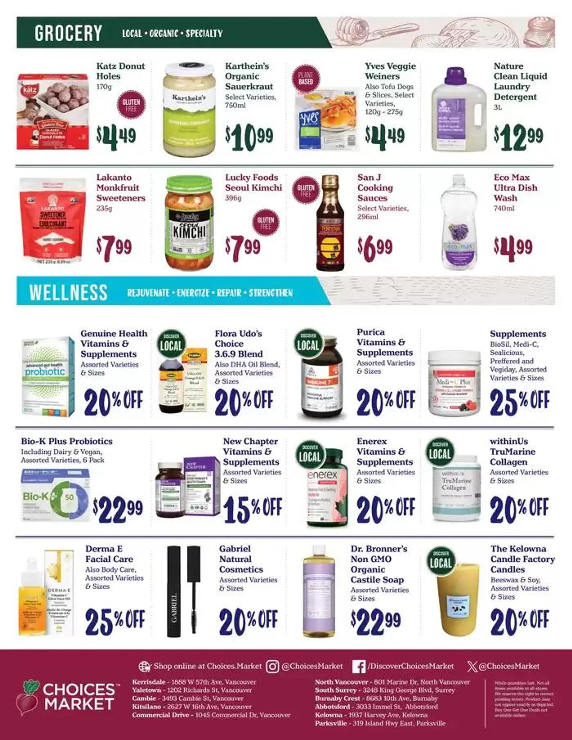 Choices Market weekly flyer from September 25 to October 9 2024 - flyer page 8