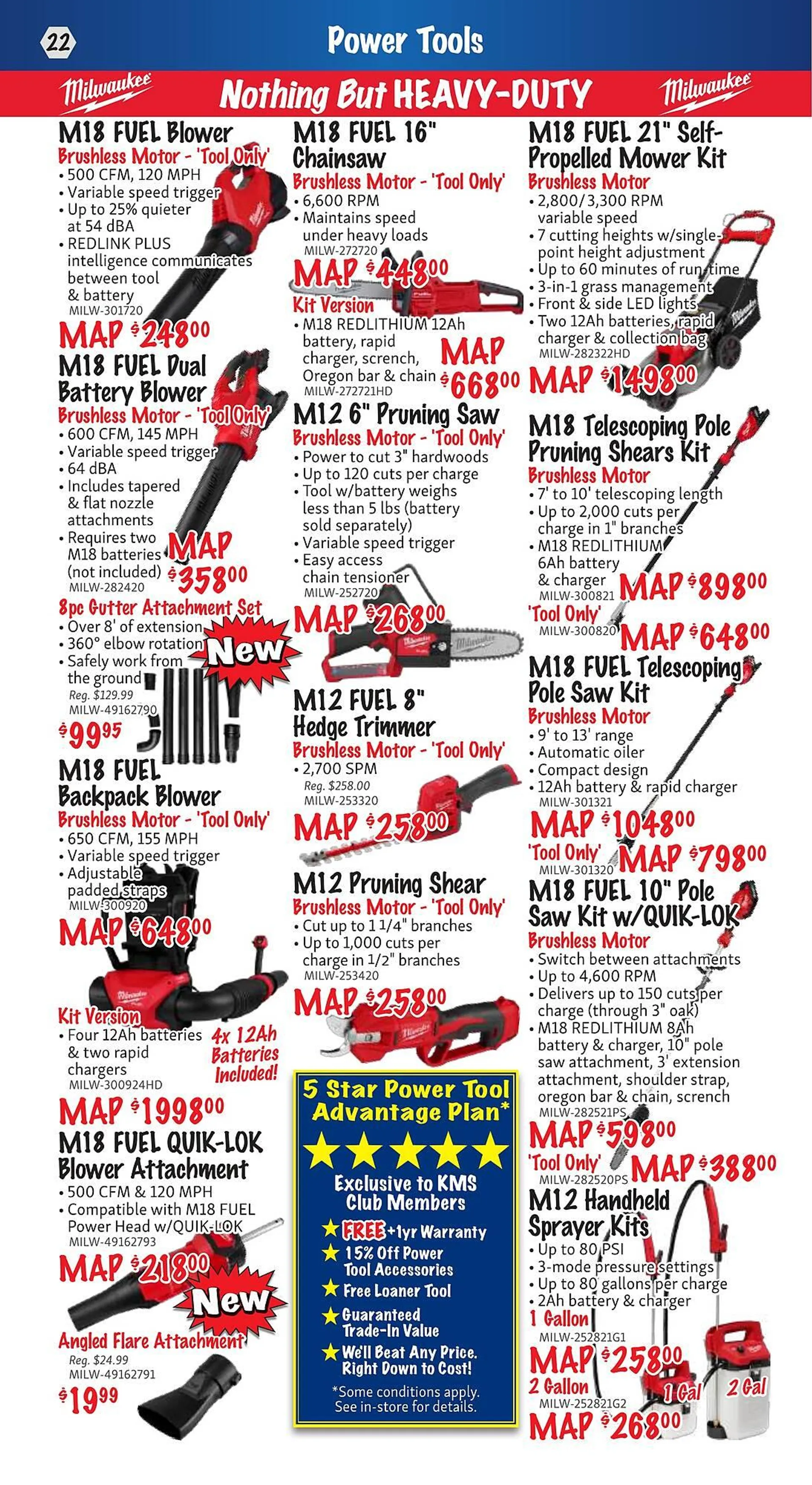 KMS Tools flyer from September 1 to September 30 2024 - flyer page 22