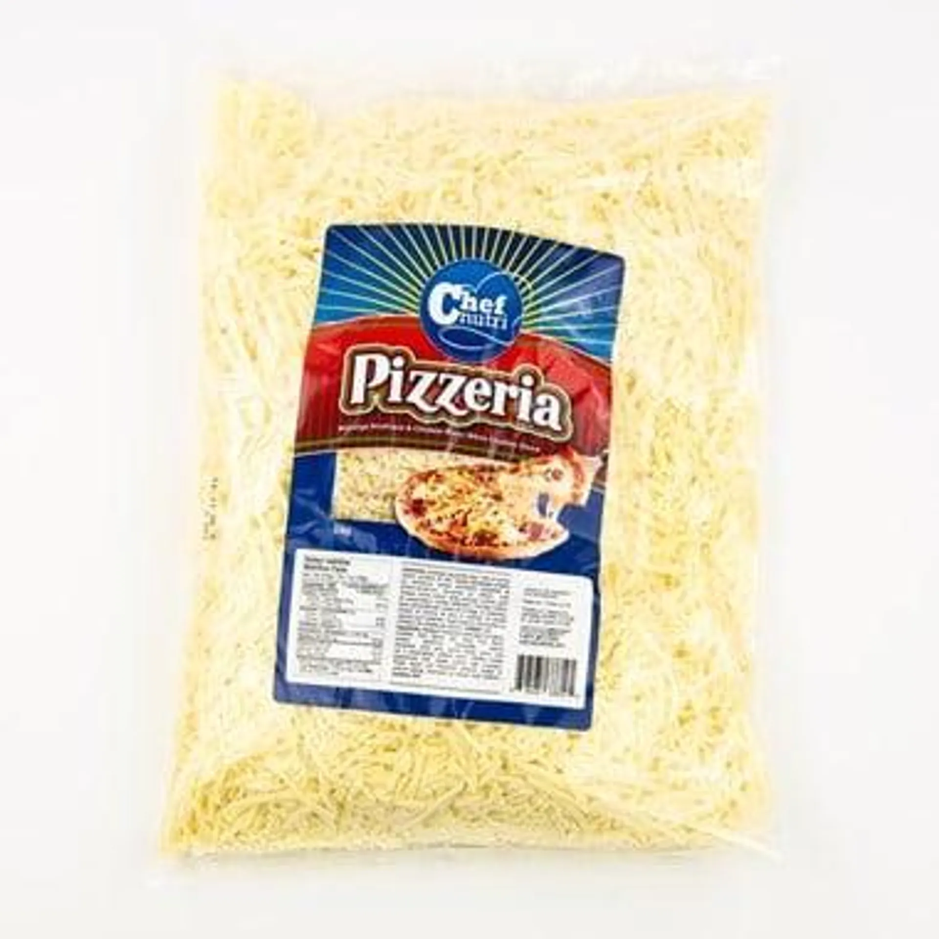 Mélange analogue cheddar blanc râpé Pizzeria 2 kg