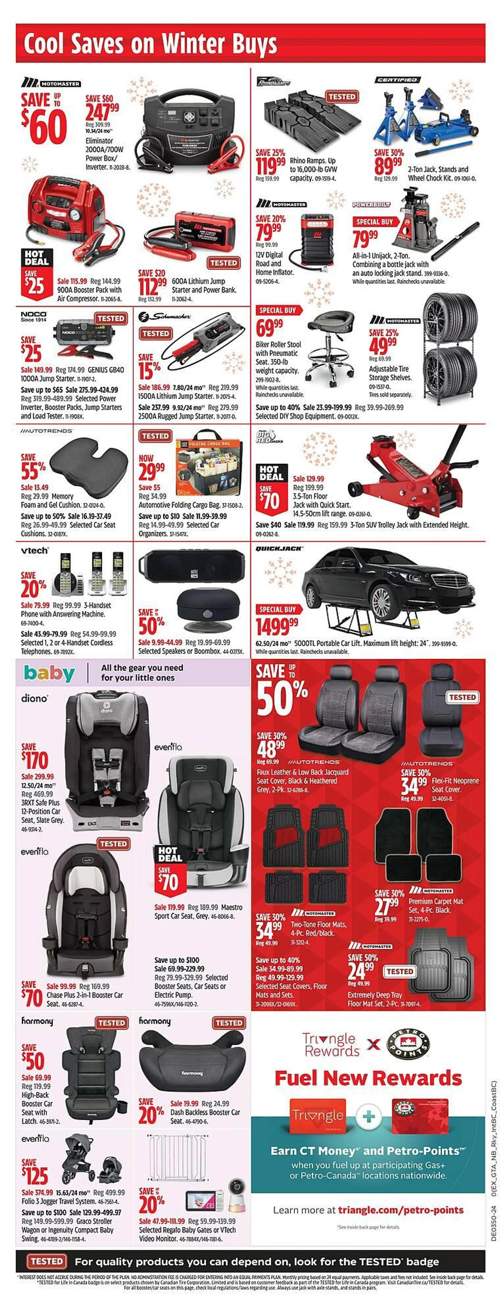 Canadian Tire flyer from December 5 to December 18 2024 - flyer page 24