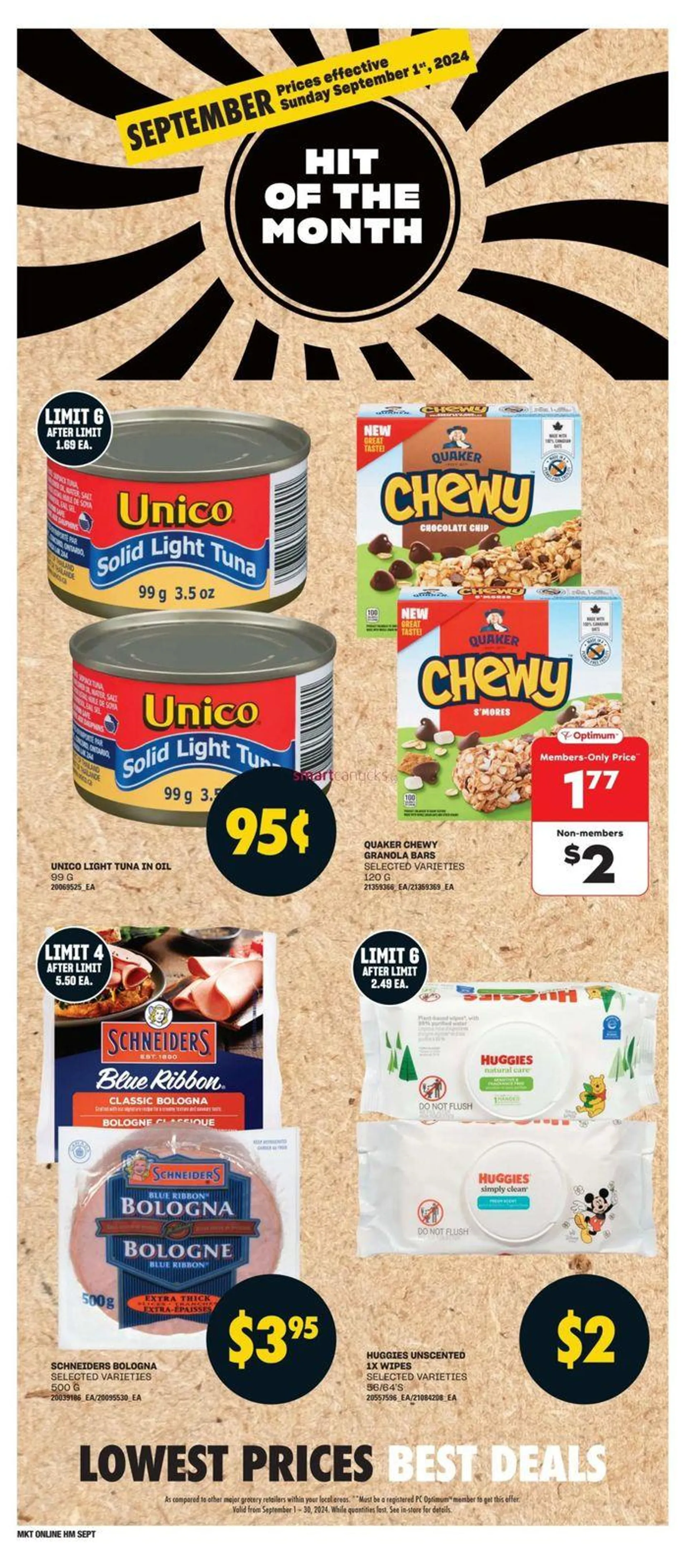 Valu-mart weeky flyer - 1