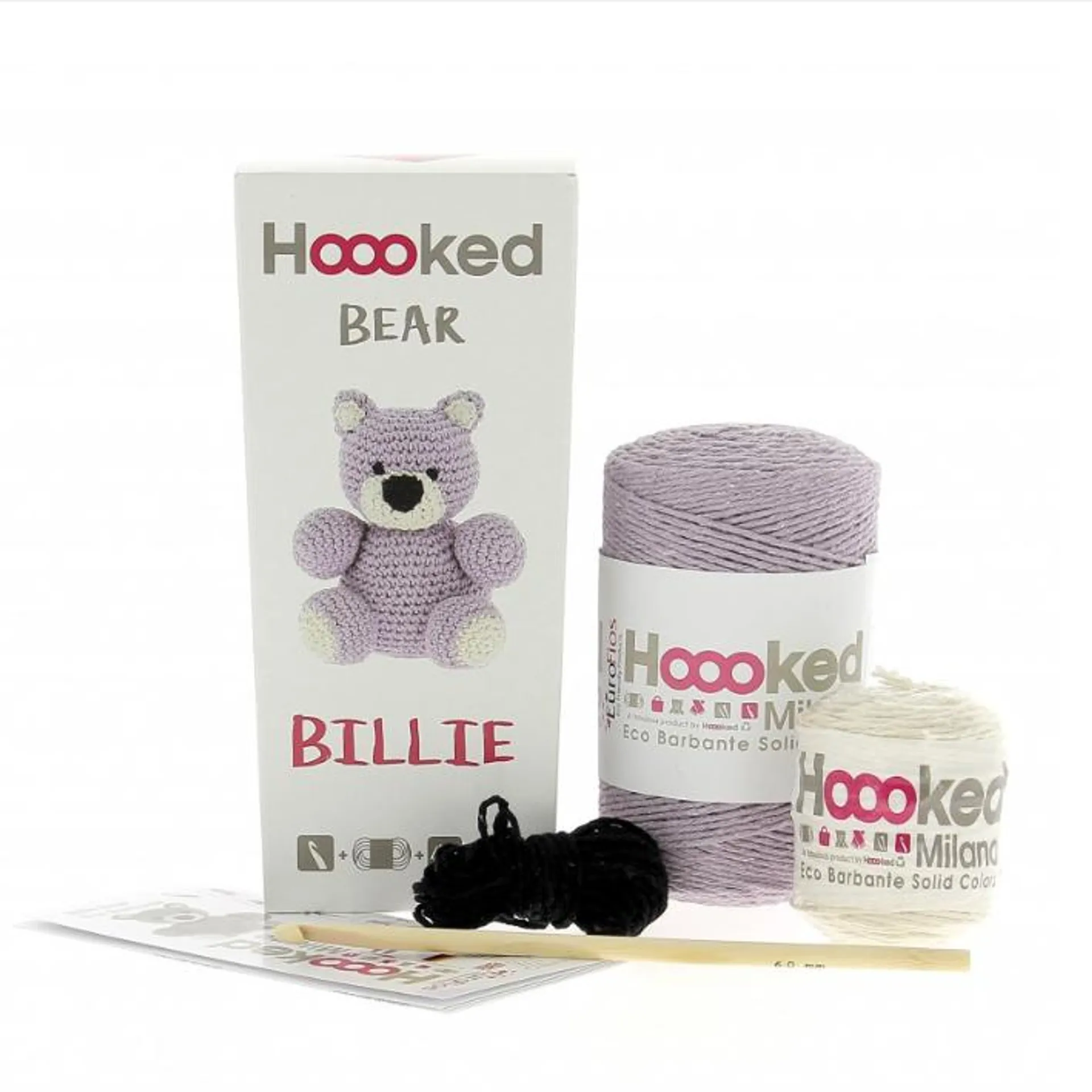 Billie Bear - Crochet Kit - Hoooked Eco Barbante