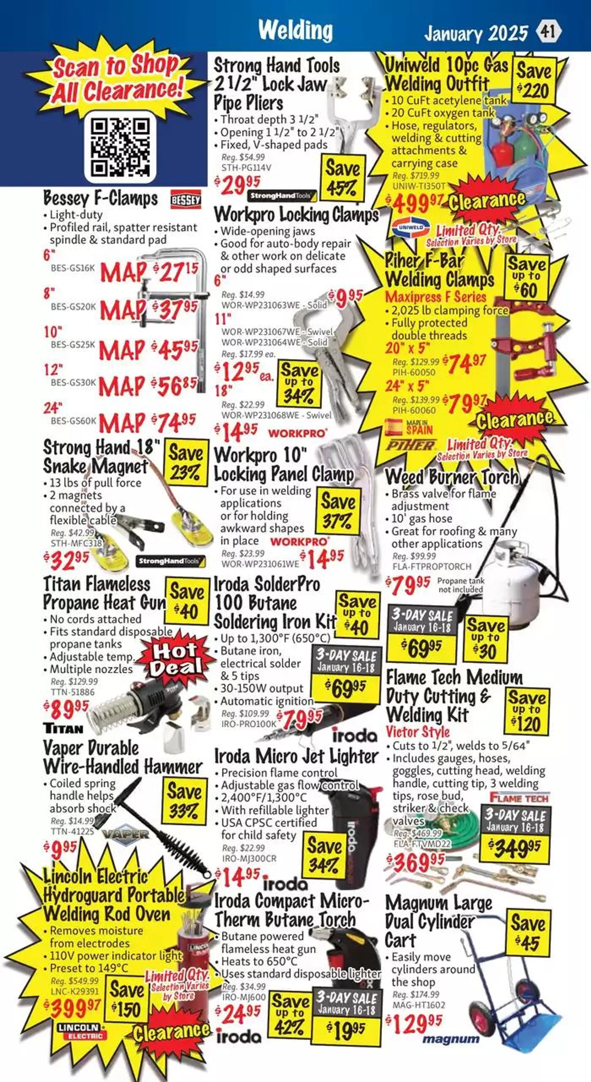 KMS Tools January 2025 Clearance Sale from January 1 to January 8 2025 - flyer page 41