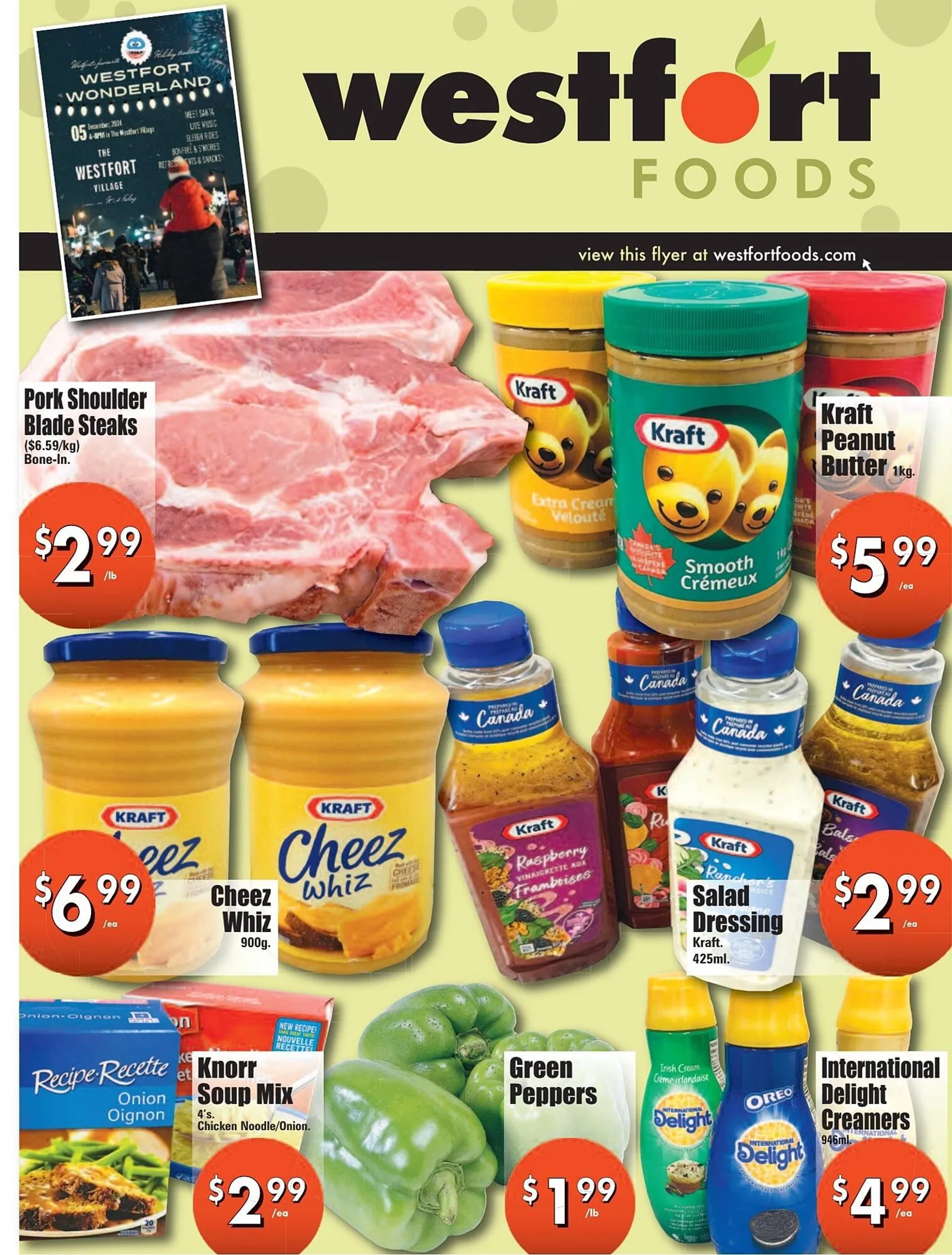 Westfort Foods flyer - 1