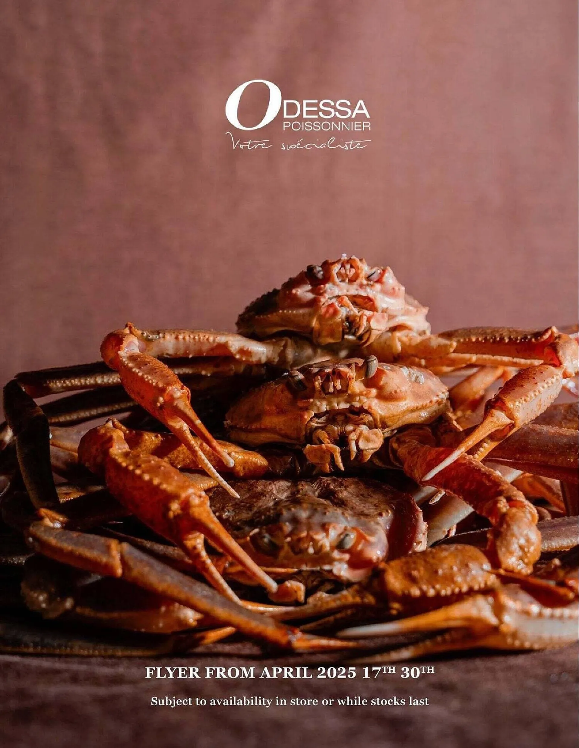 Odessa Poissonnier flyer - 1