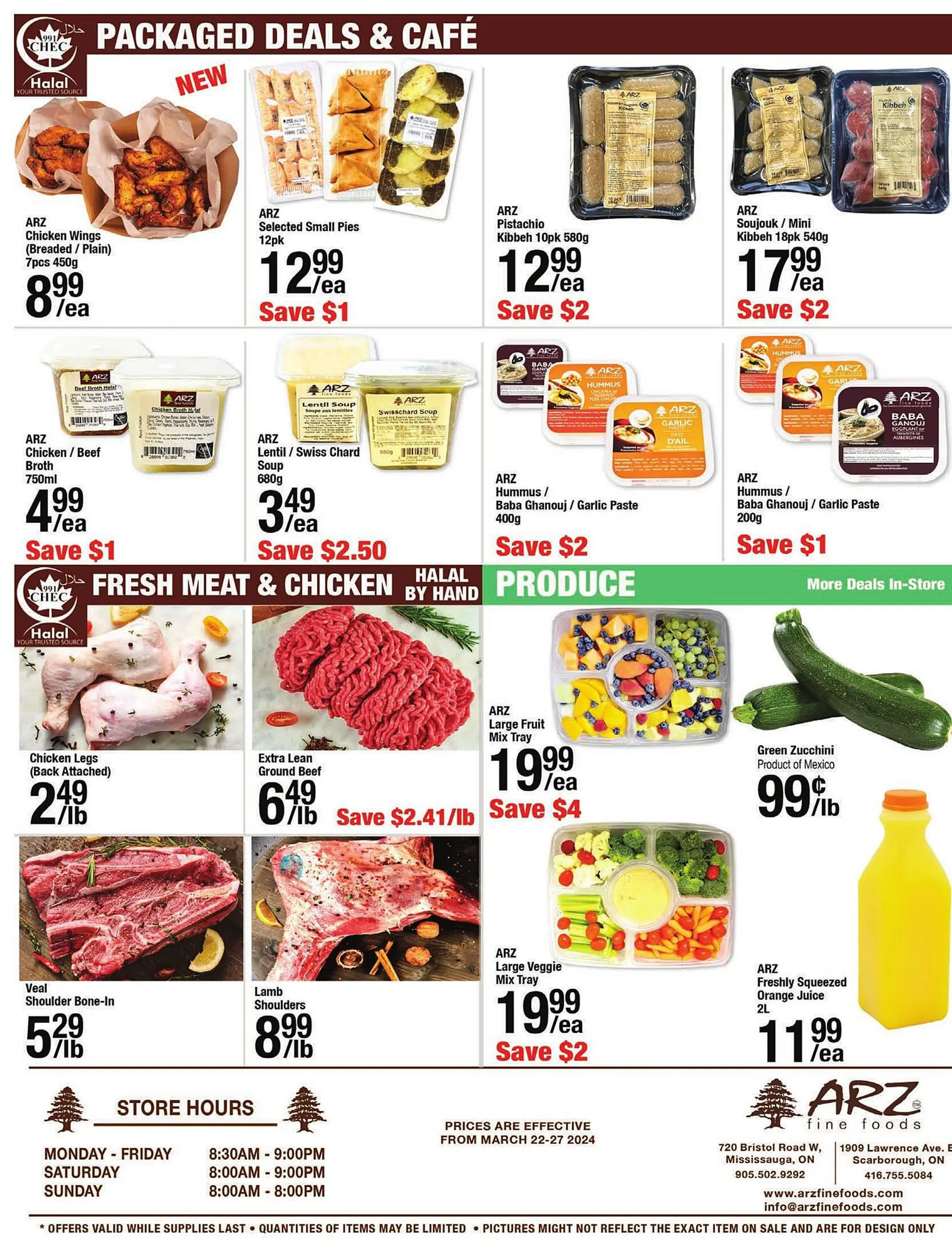 Arz Fine Foods flyer from March 22 to March 27 2024 - flyer page 8