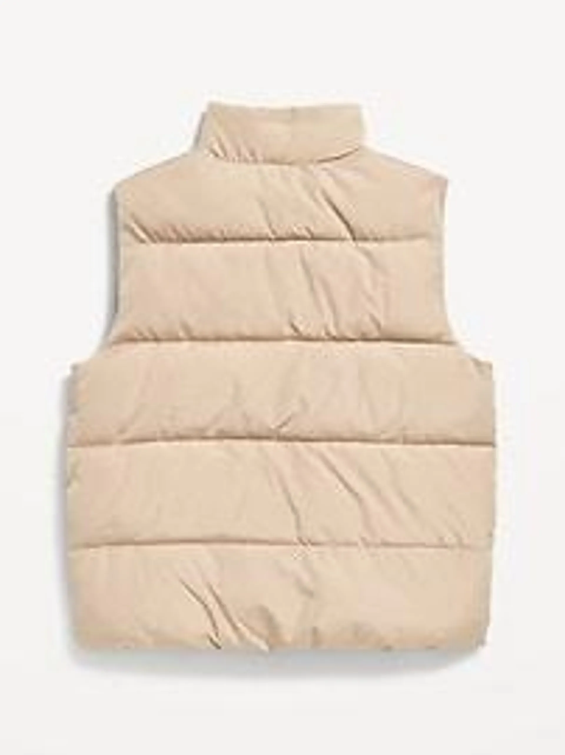 Water-Resistant Quilted Puffer Vest for Boys