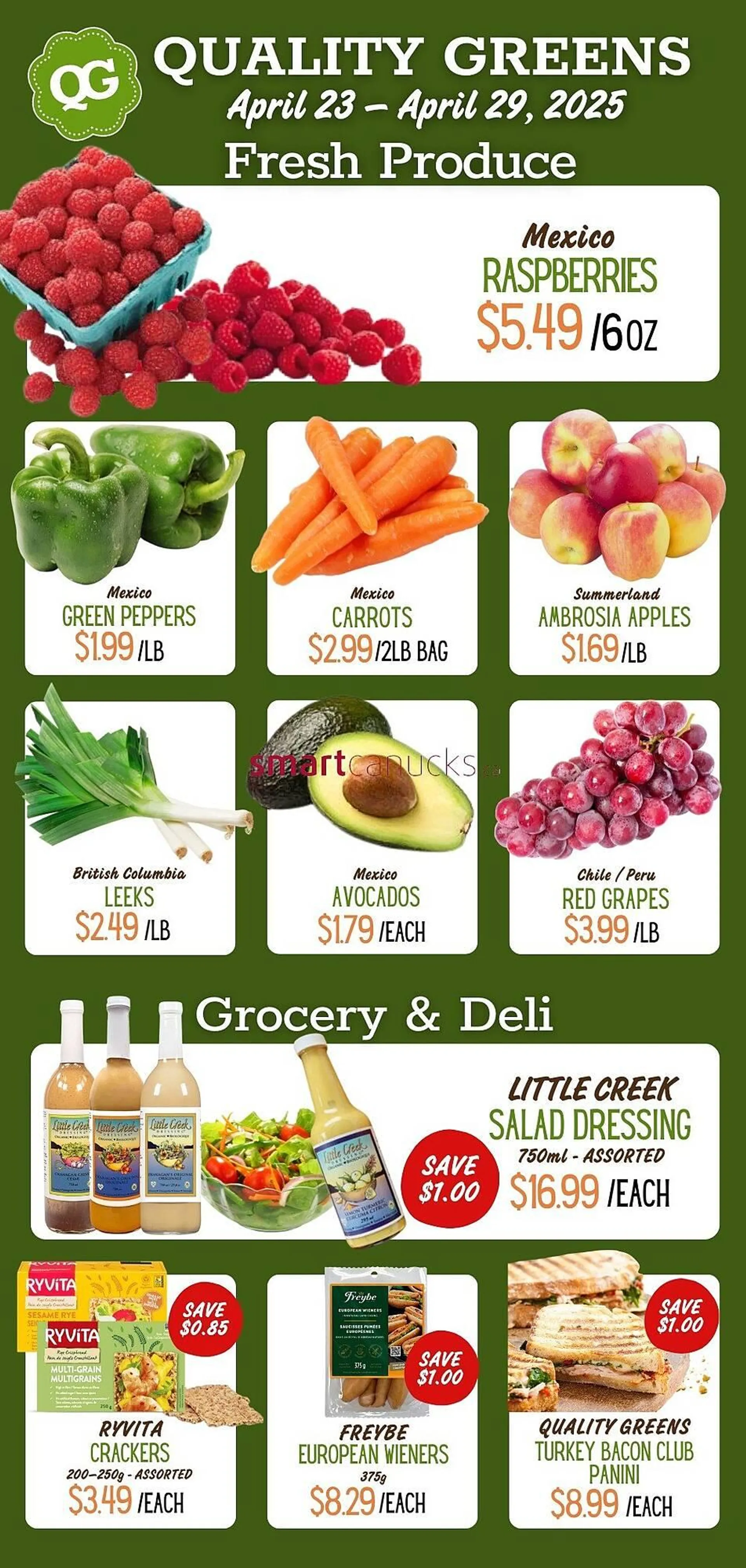 Quality Greens flyer - 1