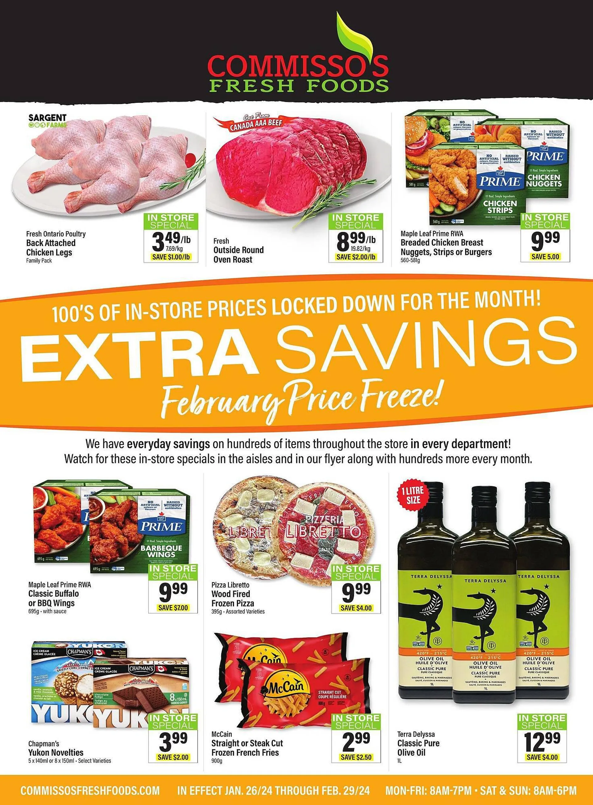 Commisso's Fresh Foods flyer from January 25 to January 31 2024 - flyer page 