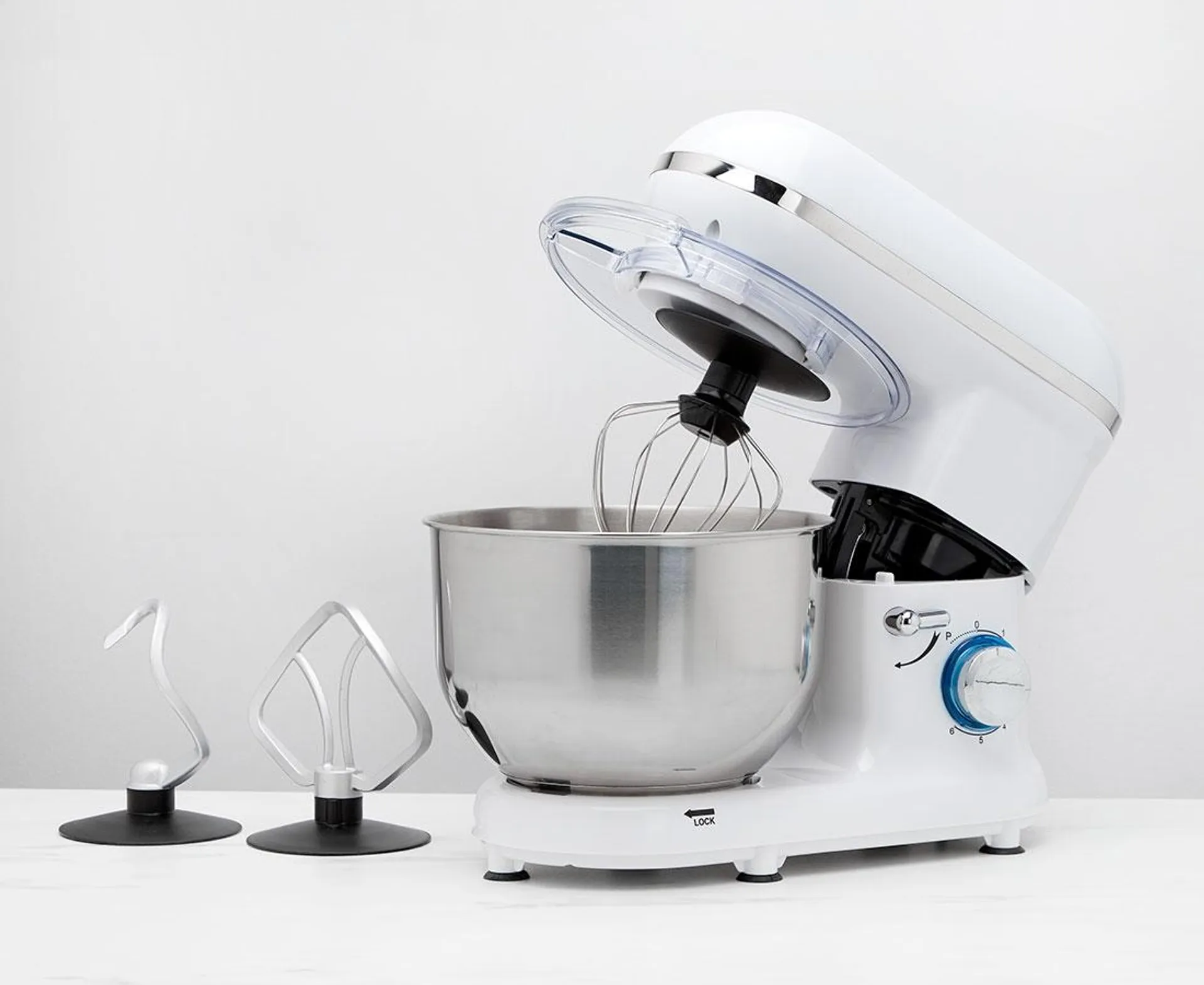 thinkkitchen Promix Plus Stand Mixer, 600 W, White