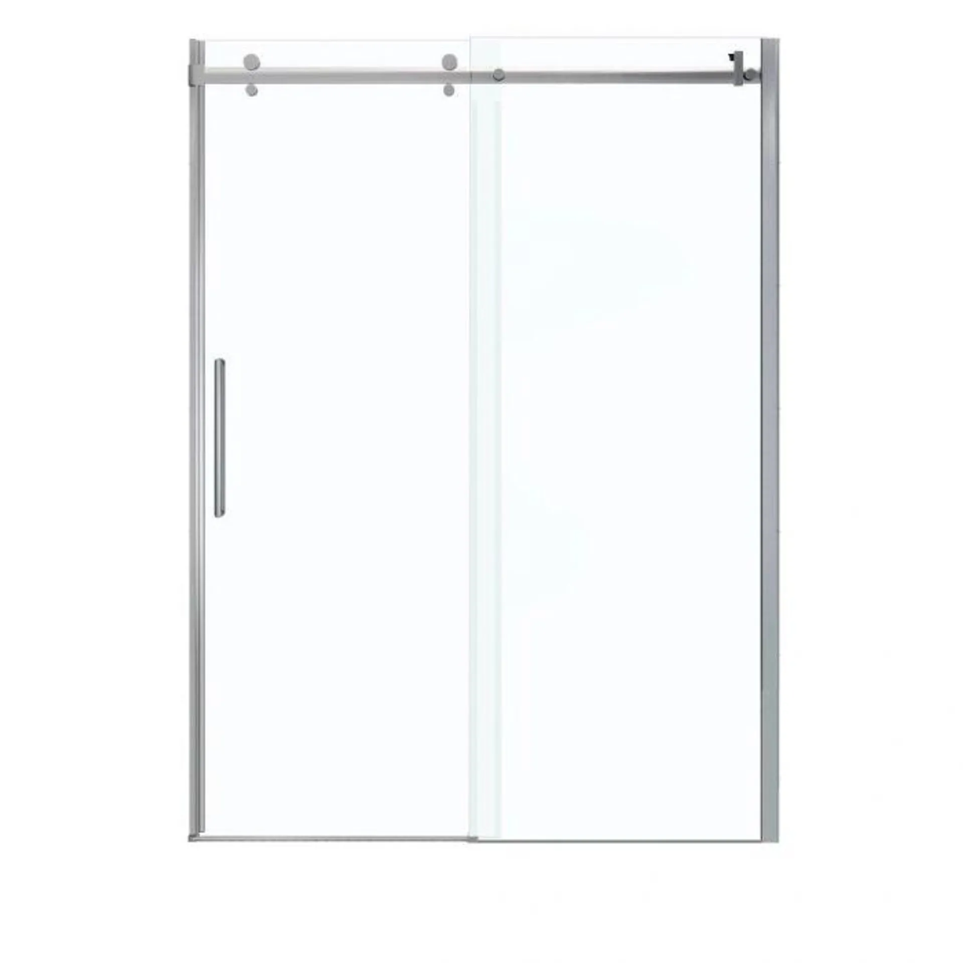 Maax Halo Tub Door 8mm, Clear/Chrome, 56.5-59x59, 139398-900-084