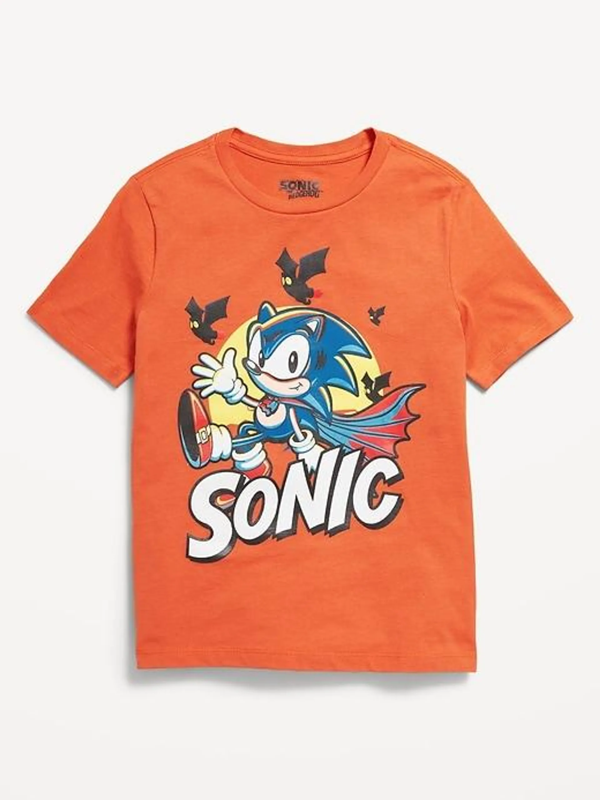 Sonic The Hedgehog™ Gender-Neutral Graphic T-Shirt for Kids