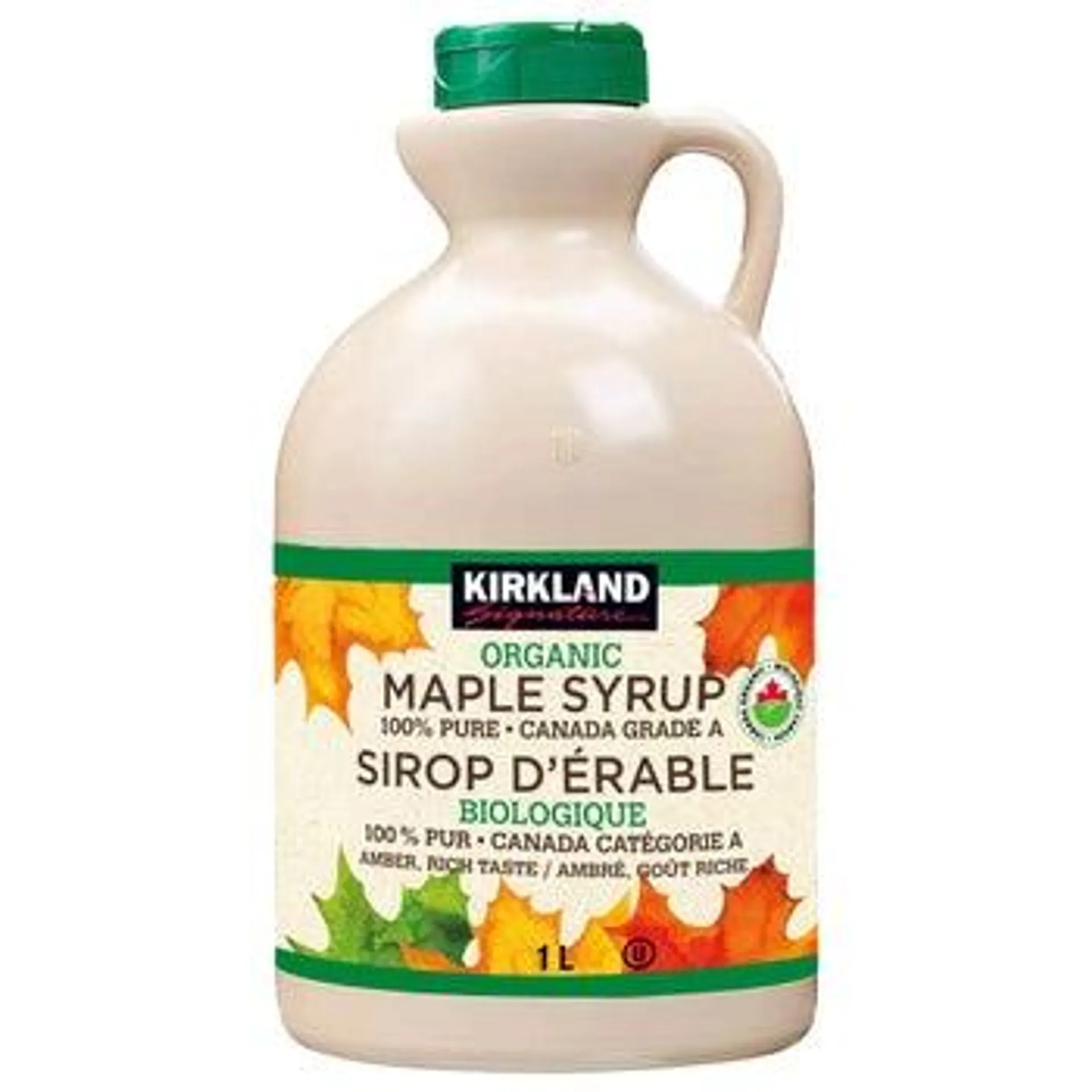 Kirkland Signature Organic Maple Syrup, 1 L