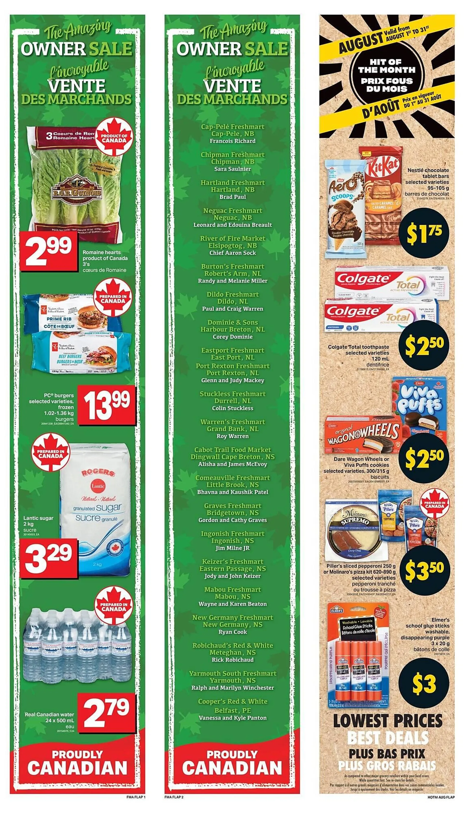 Freshmart flyer - 1