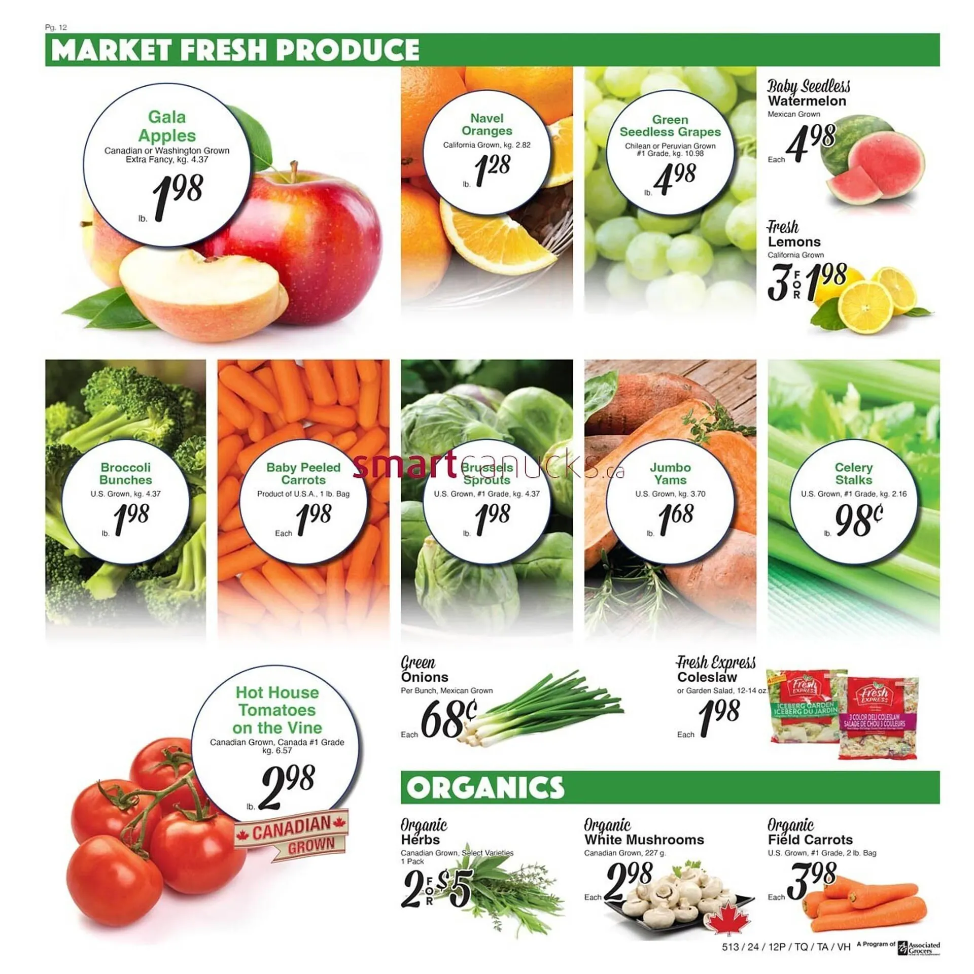 AG Foods flyer from March 24 to March 30 2024 - flyer page 12