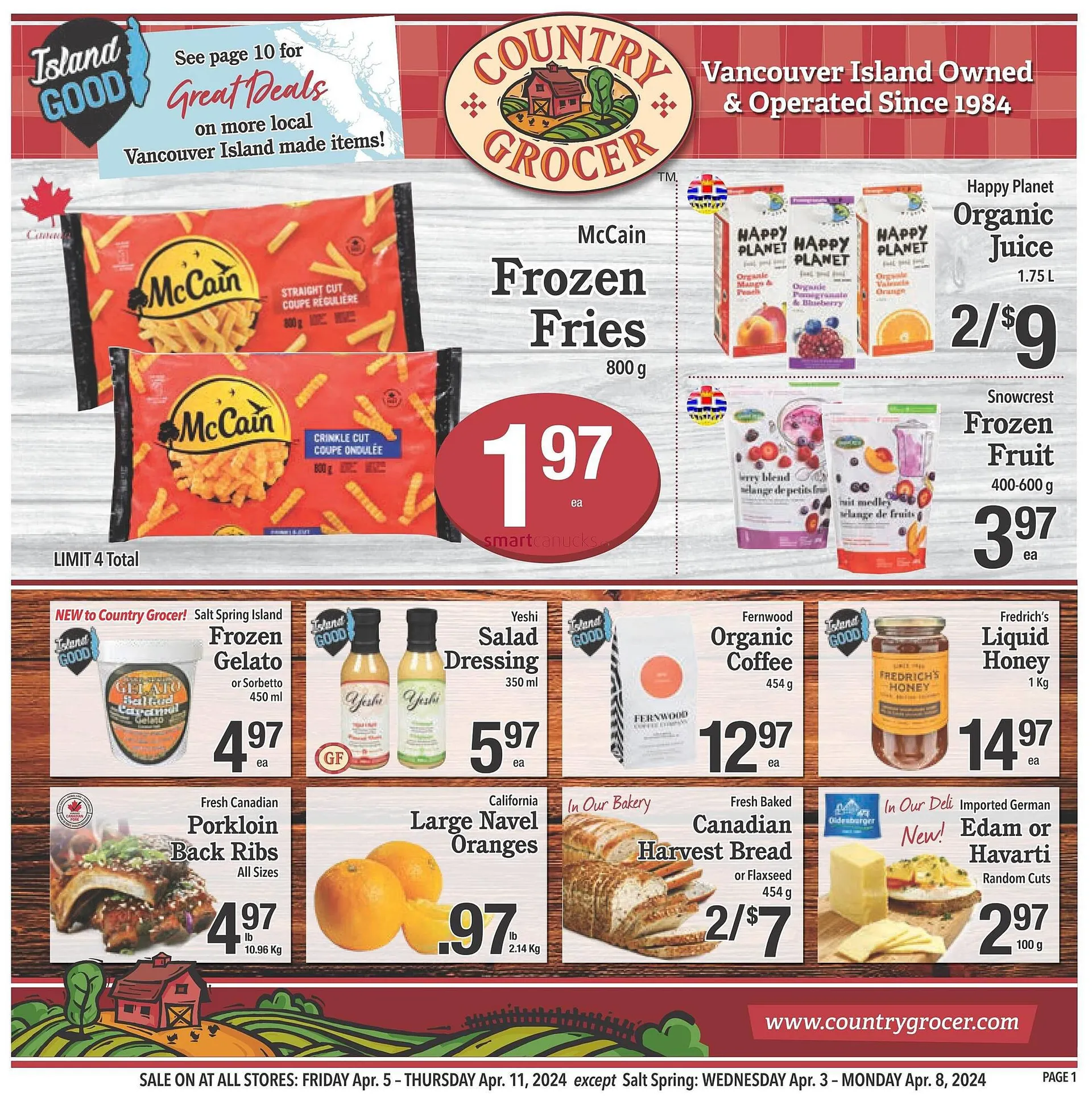 Country Grocer flyer from April 4 to April 10 2024 - flyer page 