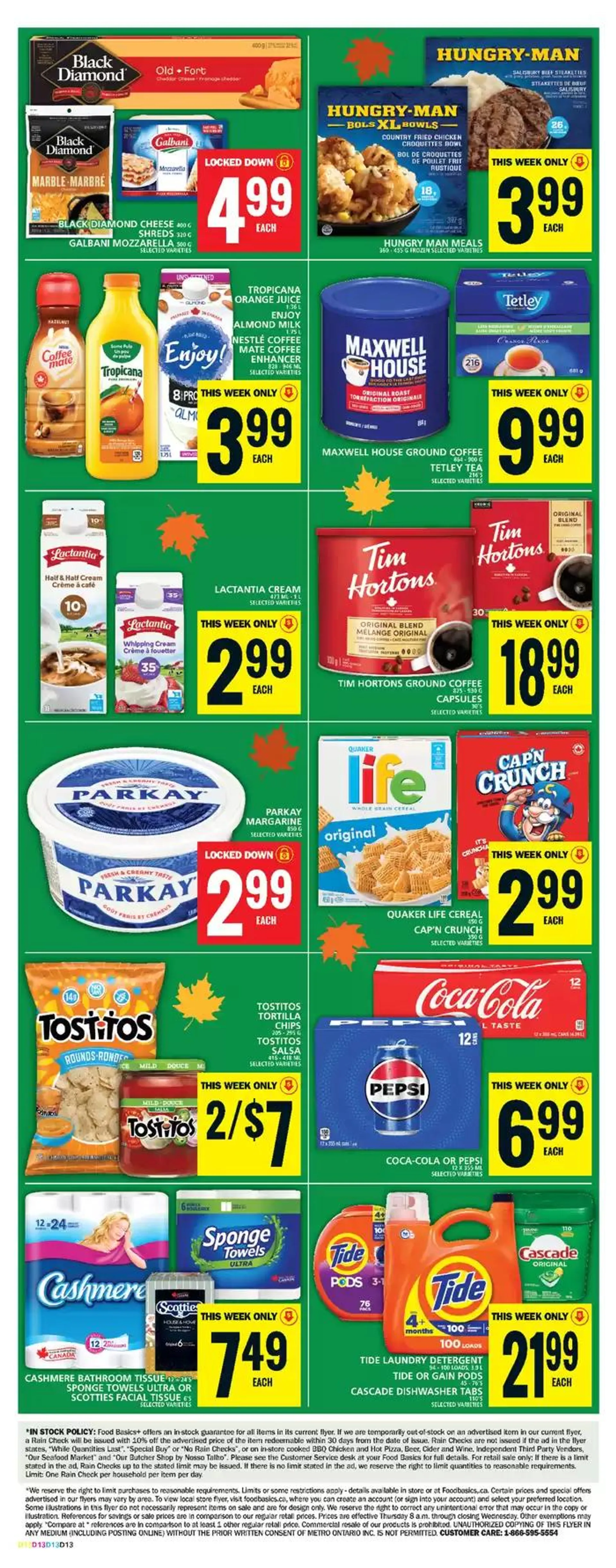 Food Basics weekly flyer from October 10 to October 16 2024 - flyer page 3