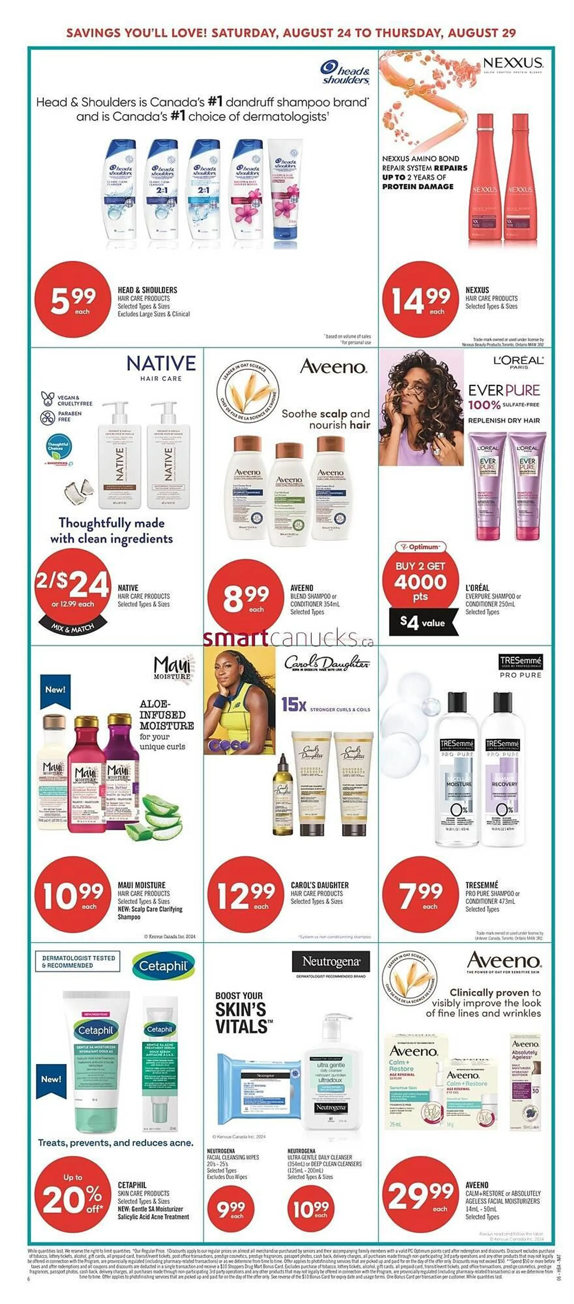 Shoppers Drug Mart flyer from August 22 to August 28 2024 - flyer page 17