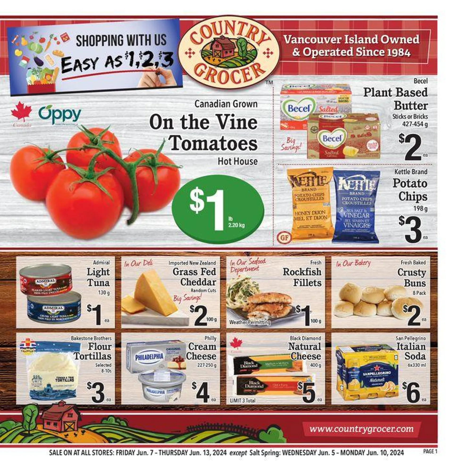 Country Grocer Full Flyer - 1