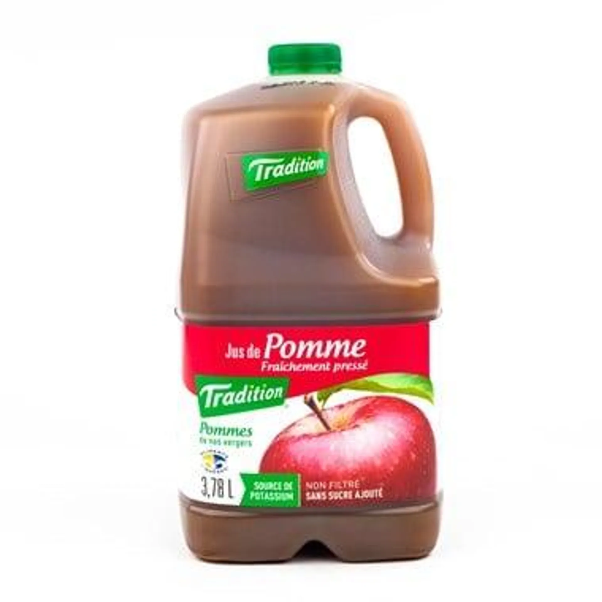 Jus de pomme frais 3,78 L