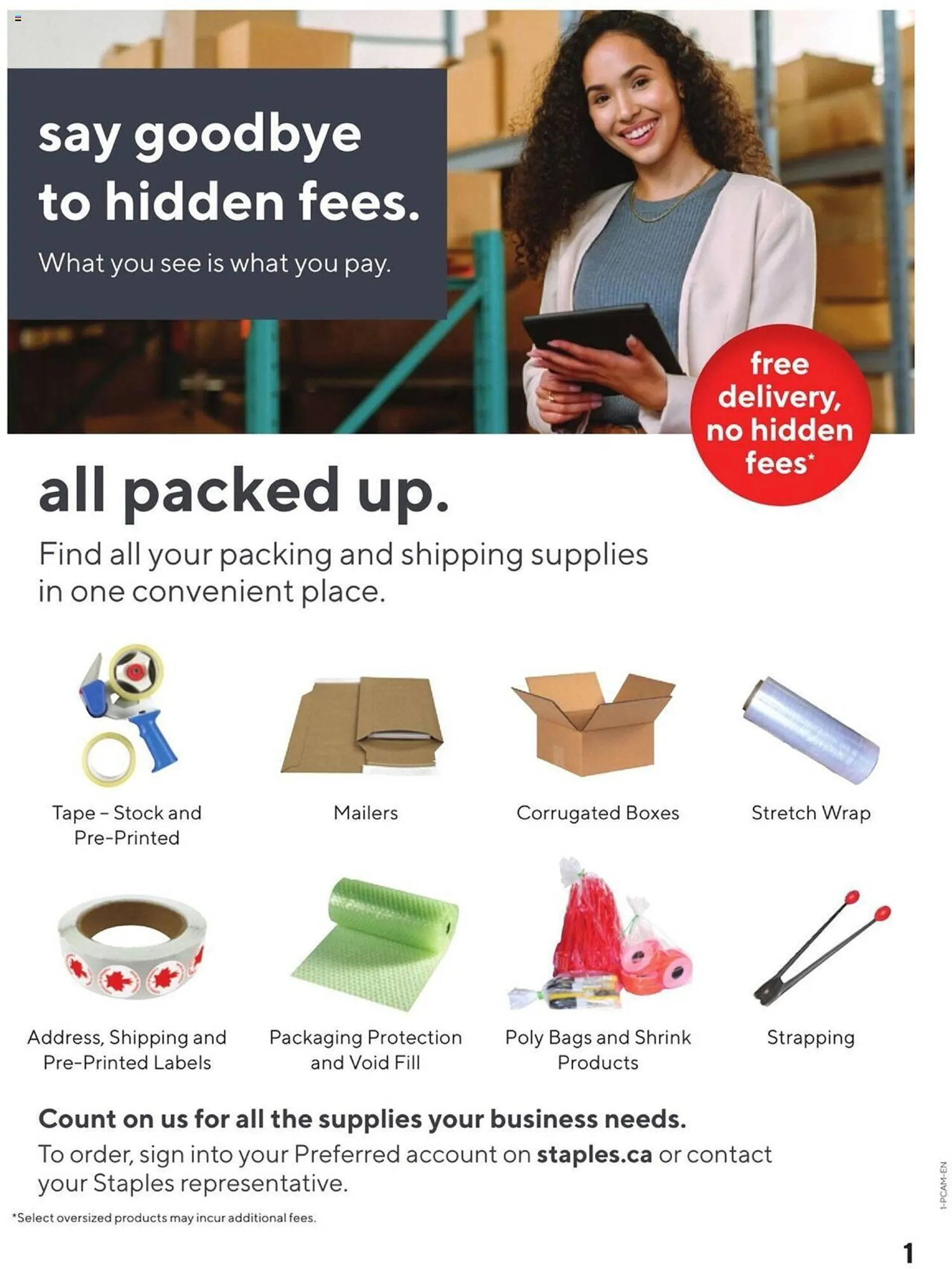 Staples flyer from September 4 to September 4 2025 - flyer page 3