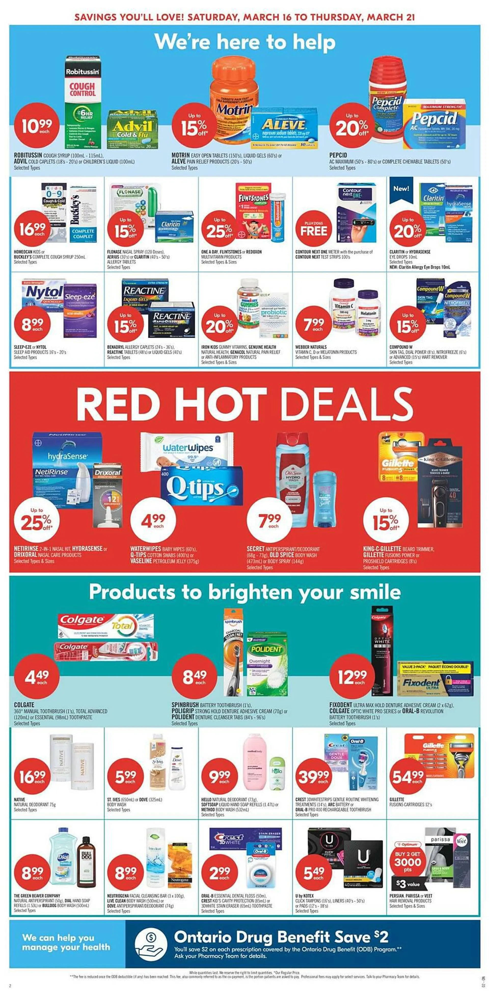 Shoppers Drug Mart flyer from March 16 to March 21 2024 - flyer page 6