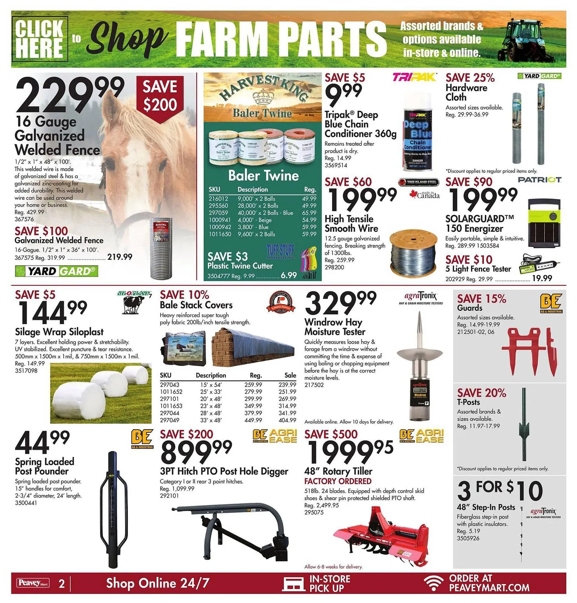 Peavey Mart flyer from July 1 to July 31 2024 - flyer page 4