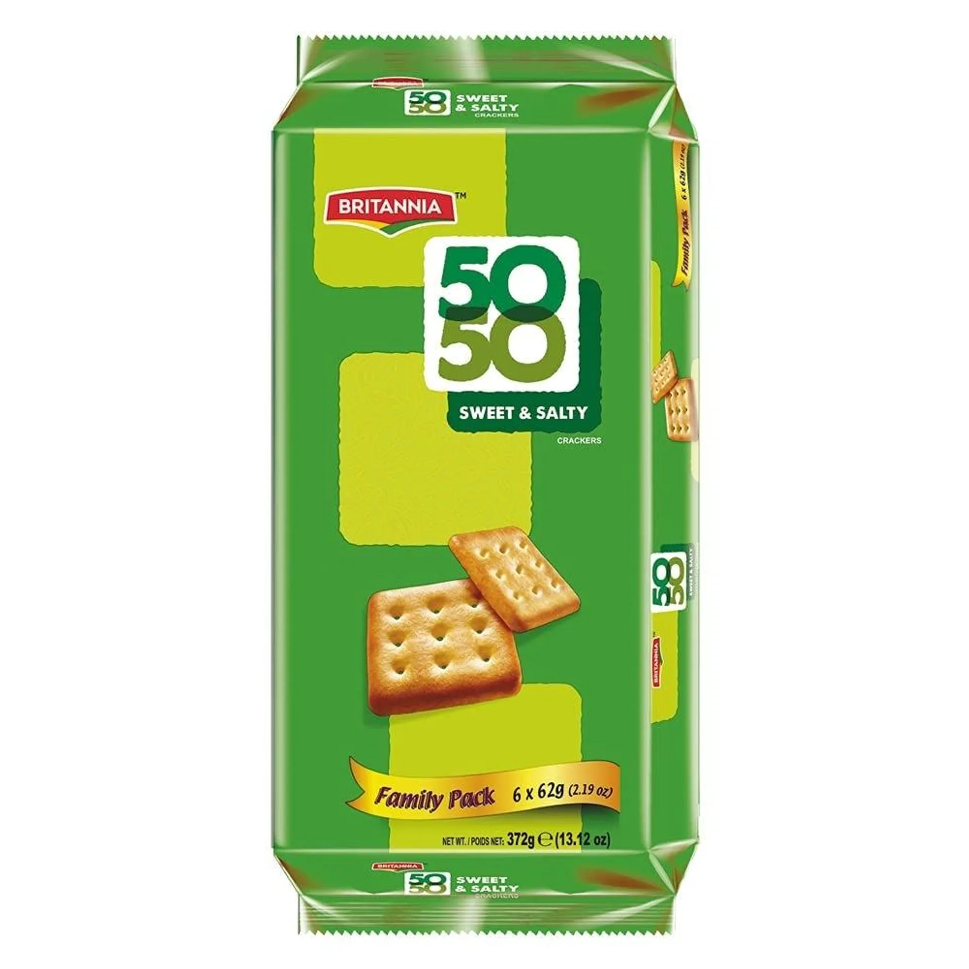 Britannia 50-50 Sweet & Salty Family Pack