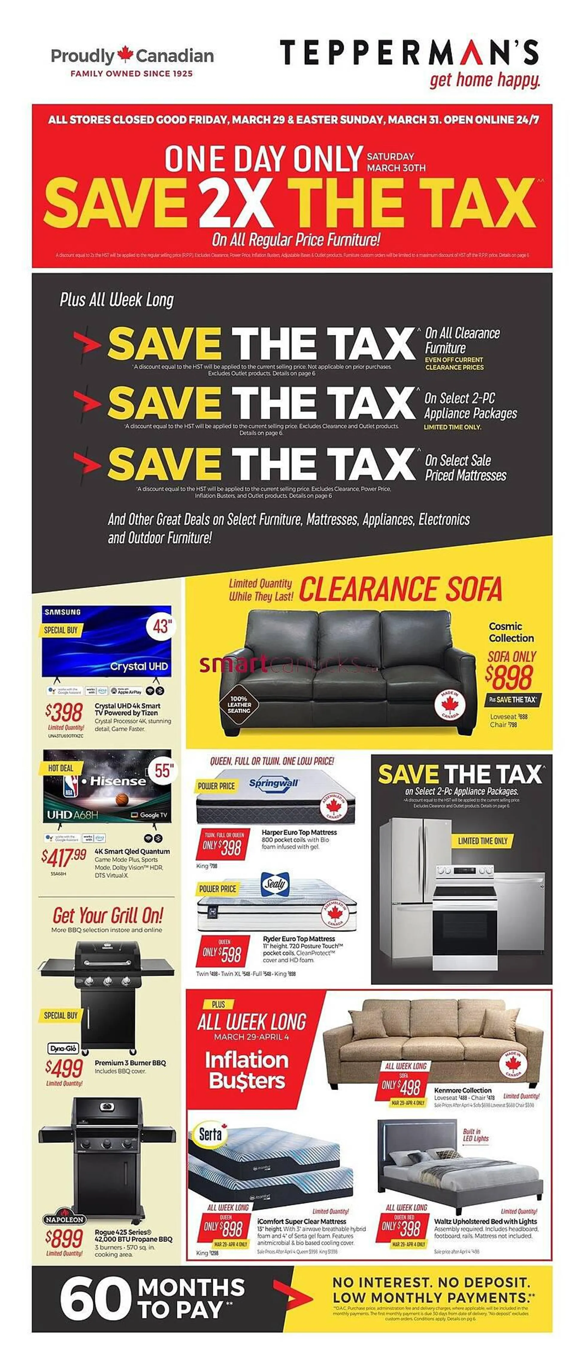 Tepperman's flyer from March 28 to April 3 2024 - flyer page 