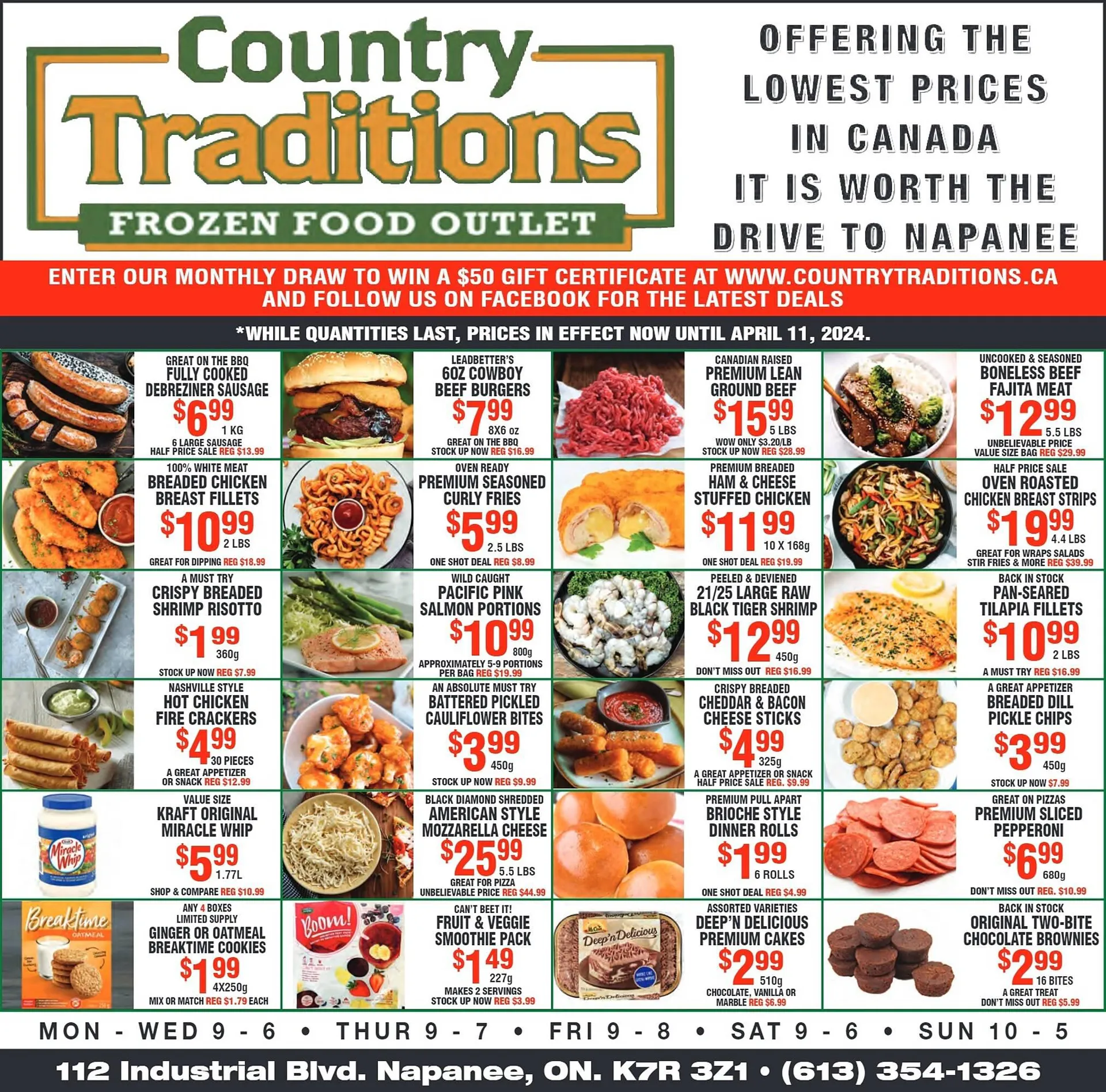 Country Traditions flyer from April 3 to April 11 2024 - flyer page 
