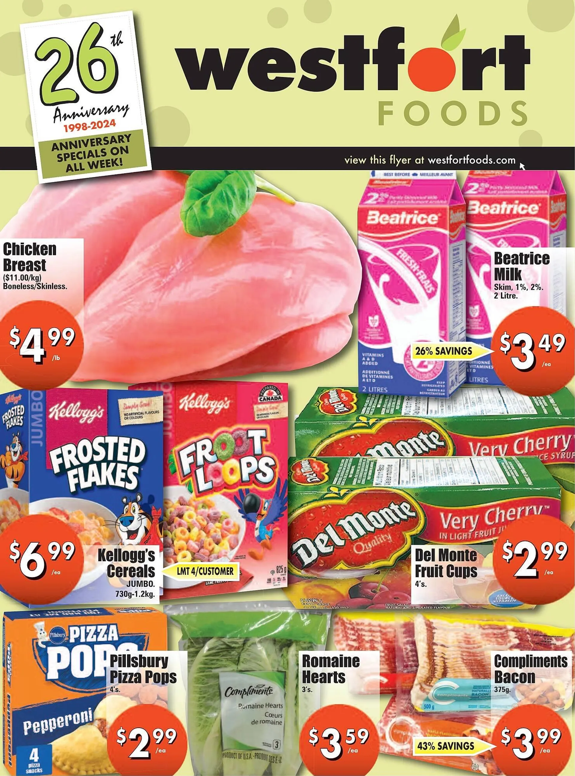 Westfort Foods flyer - 1