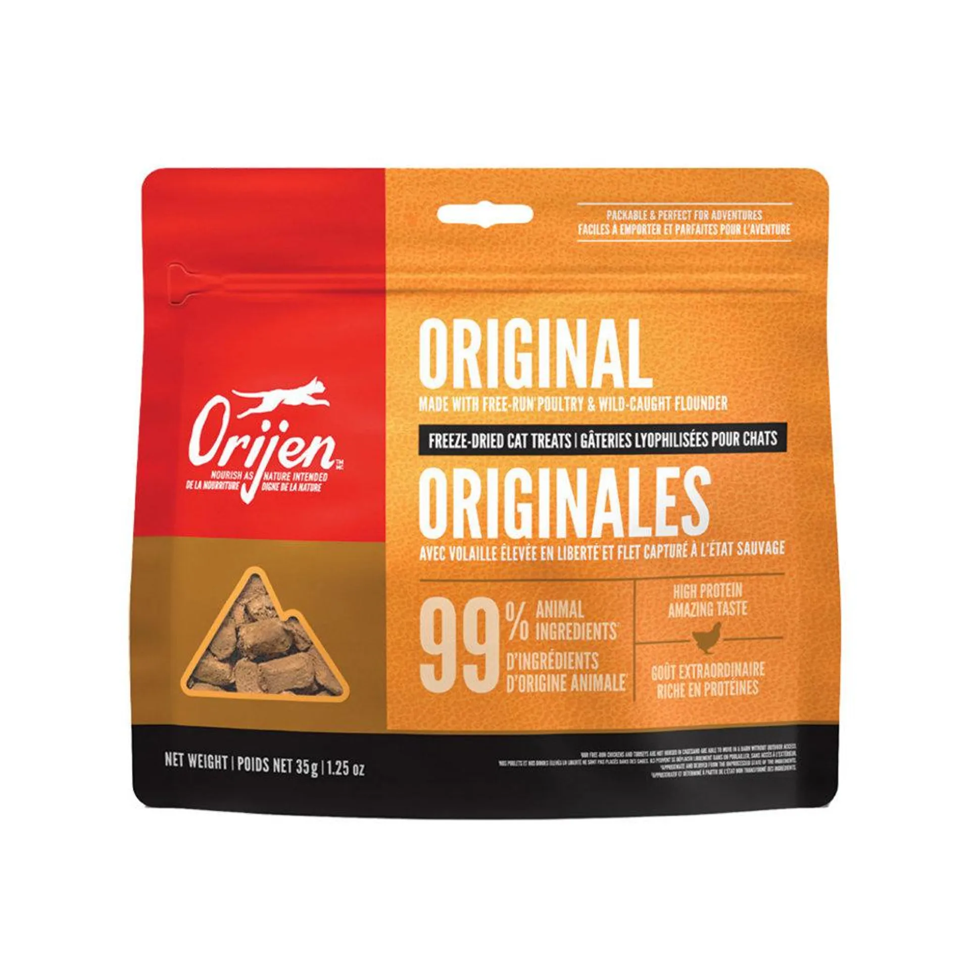 Orijen, Feline, Freeze Dried Treat - Original - 35 g - Freeze Dried Cat Treat