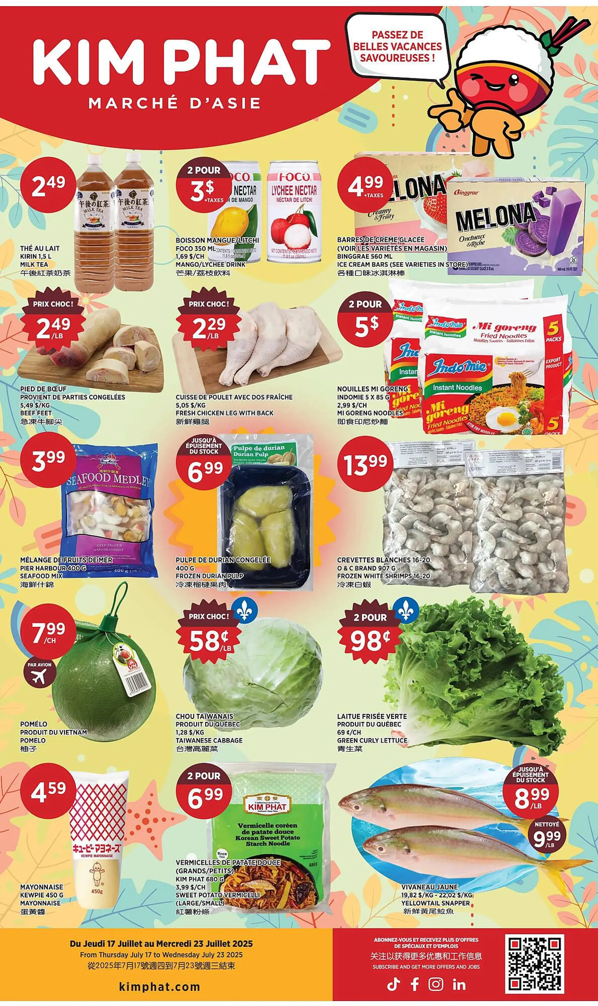 Kim Phat flyer from July 17 to July 23 2025 - flyer page 1