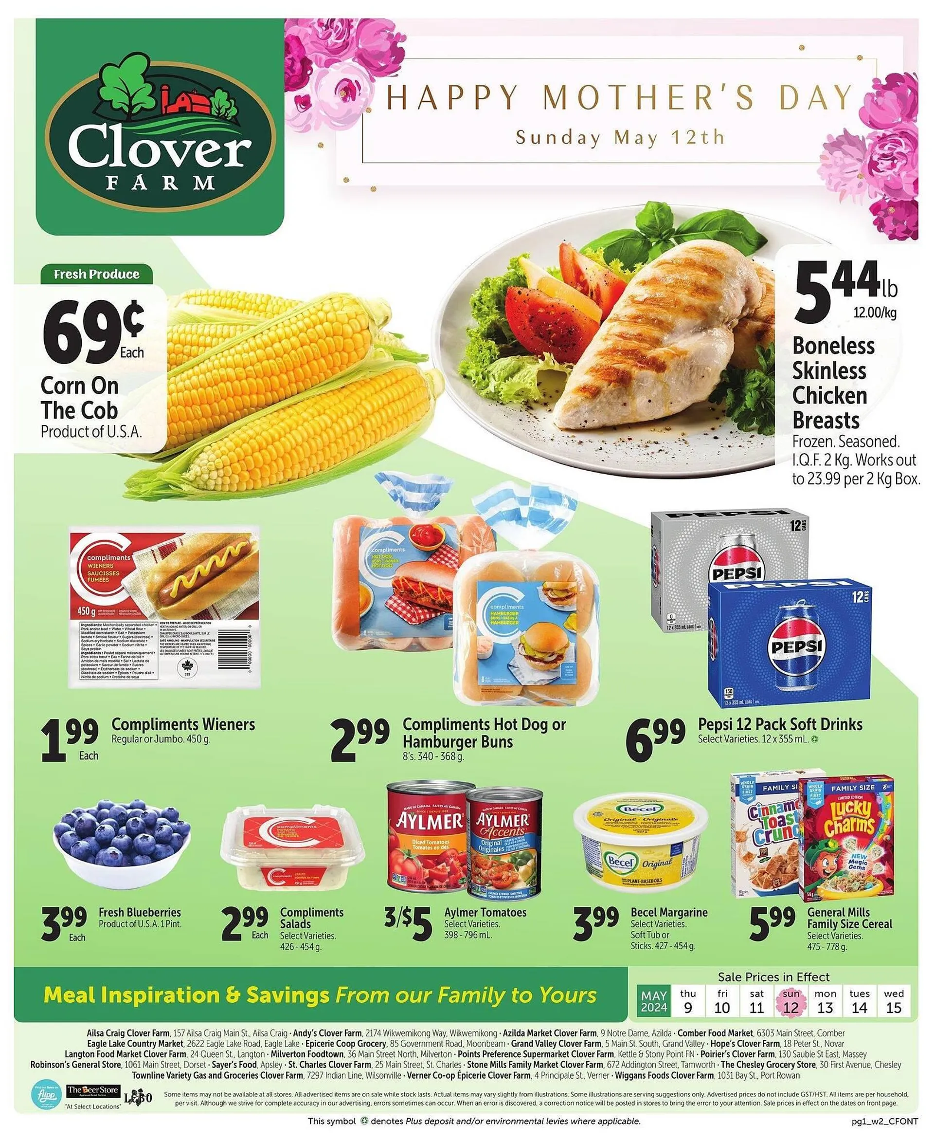 Clover Farm flyer - 1