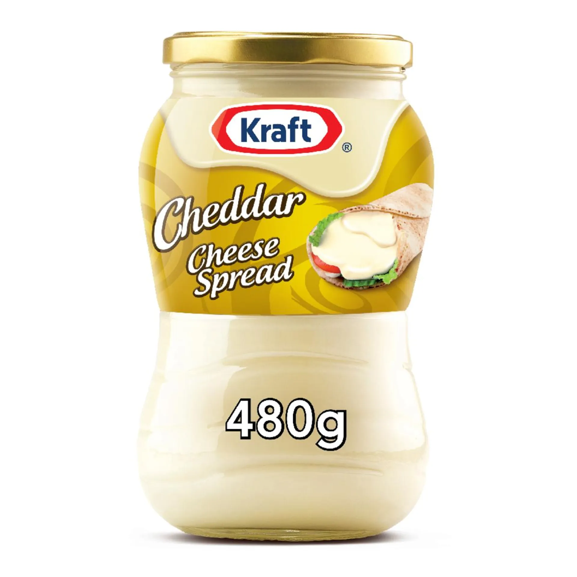 KRAFT CHEDDAR CHEESE SPREAD ORIGINAL 480gm