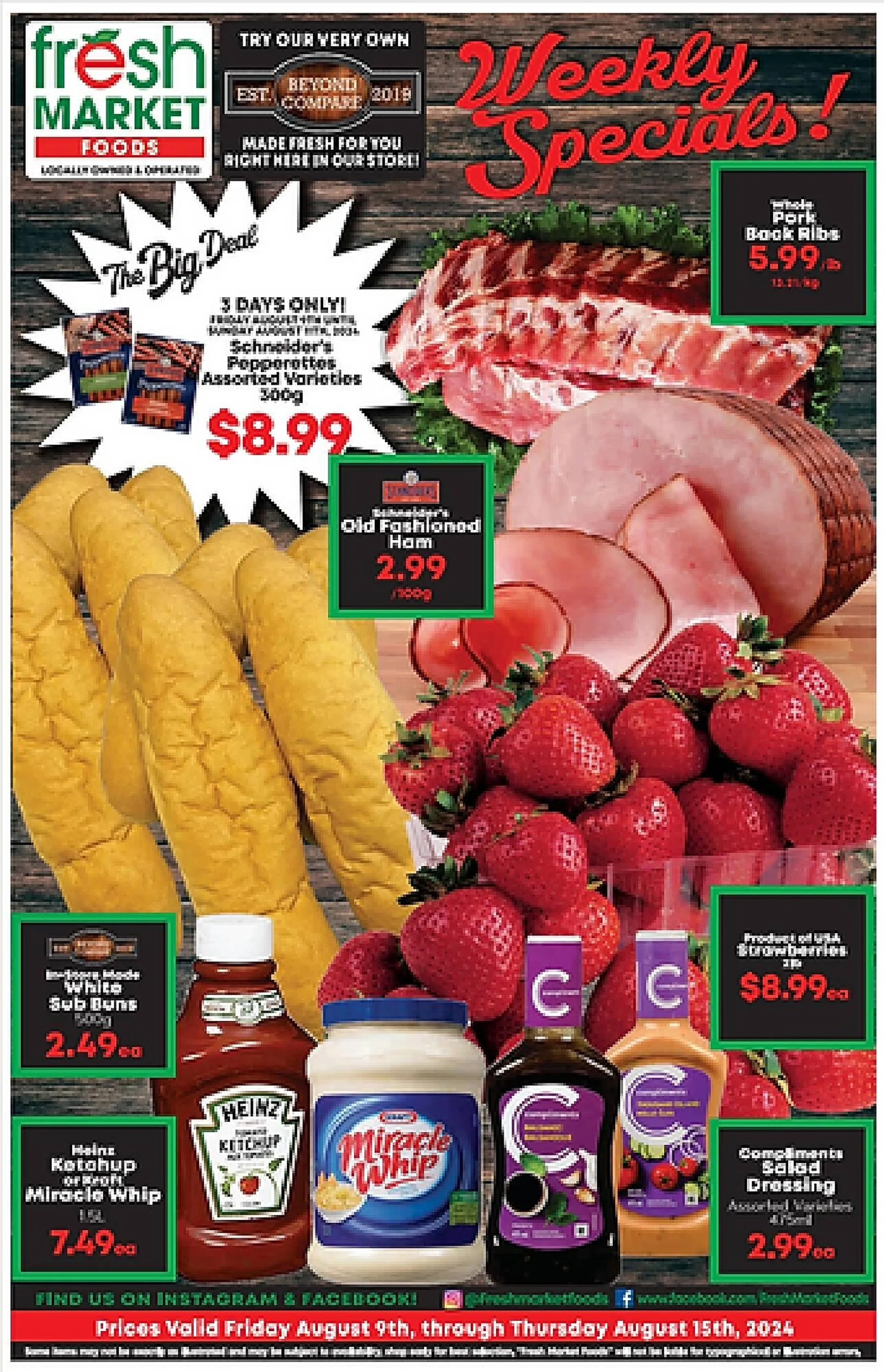 Fresh Market Foods flyer - 1