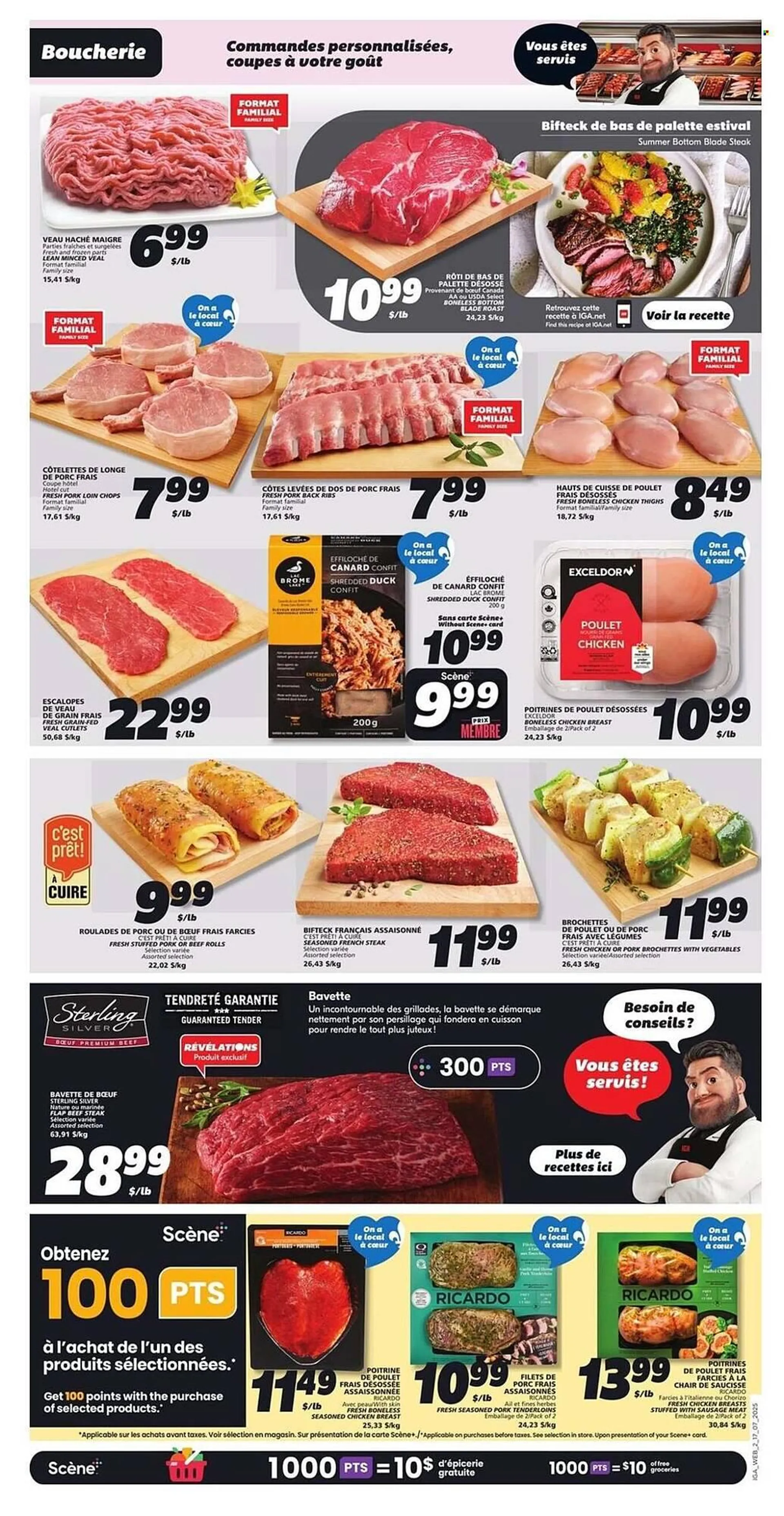 IGA flyer from July 17 to July 23 2025 - flyer page 4