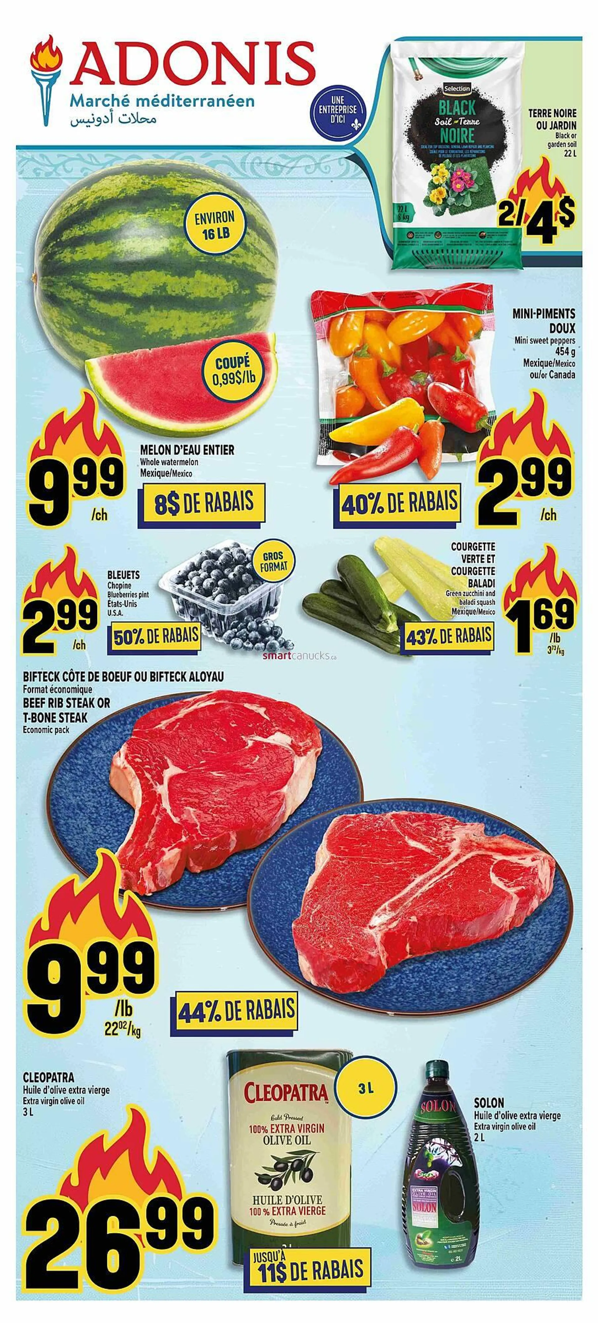 Marché Adonis flyer - 1