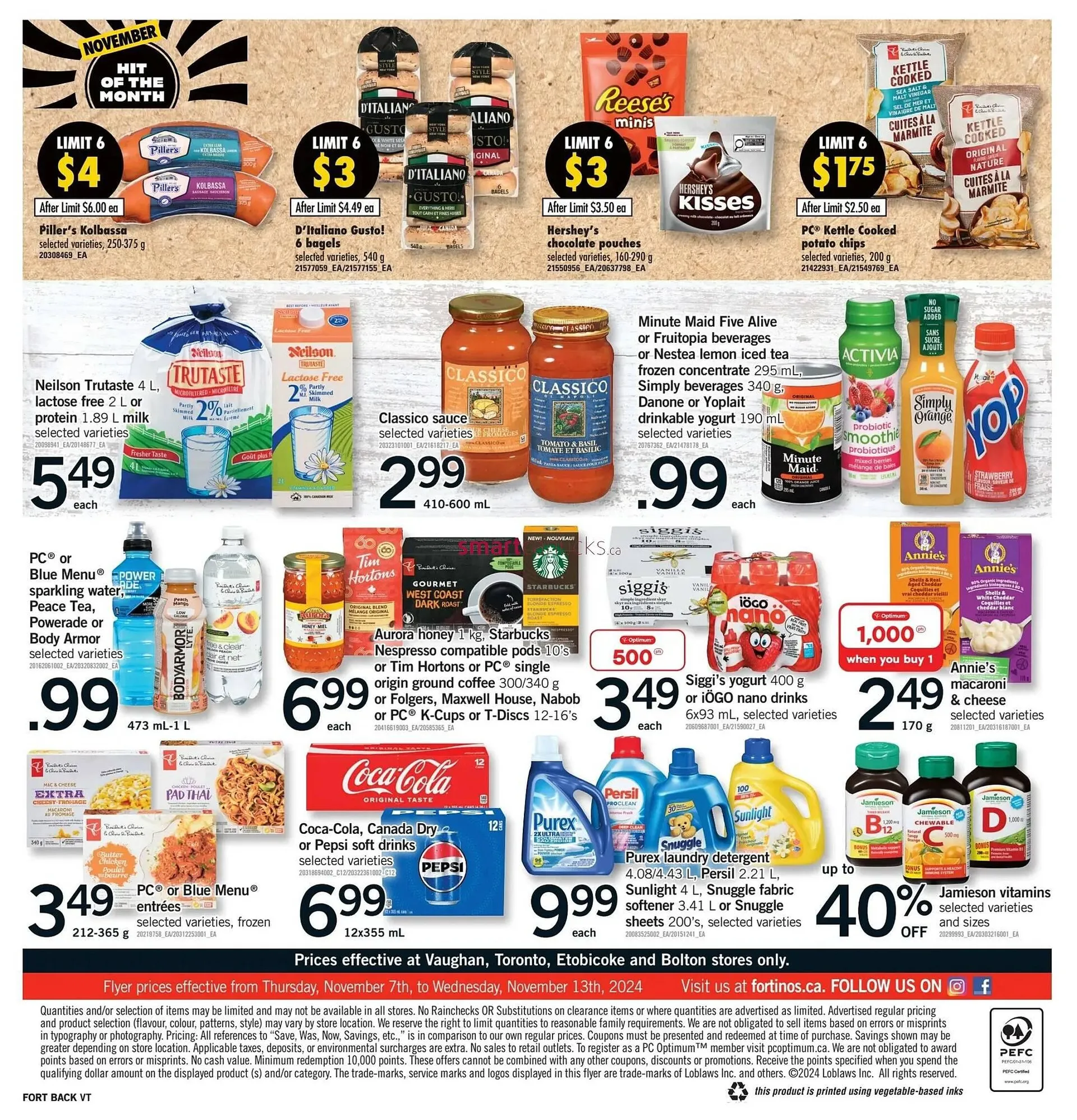 Fortinos flyer from November 6 to November 12 2024 - flyer page 2