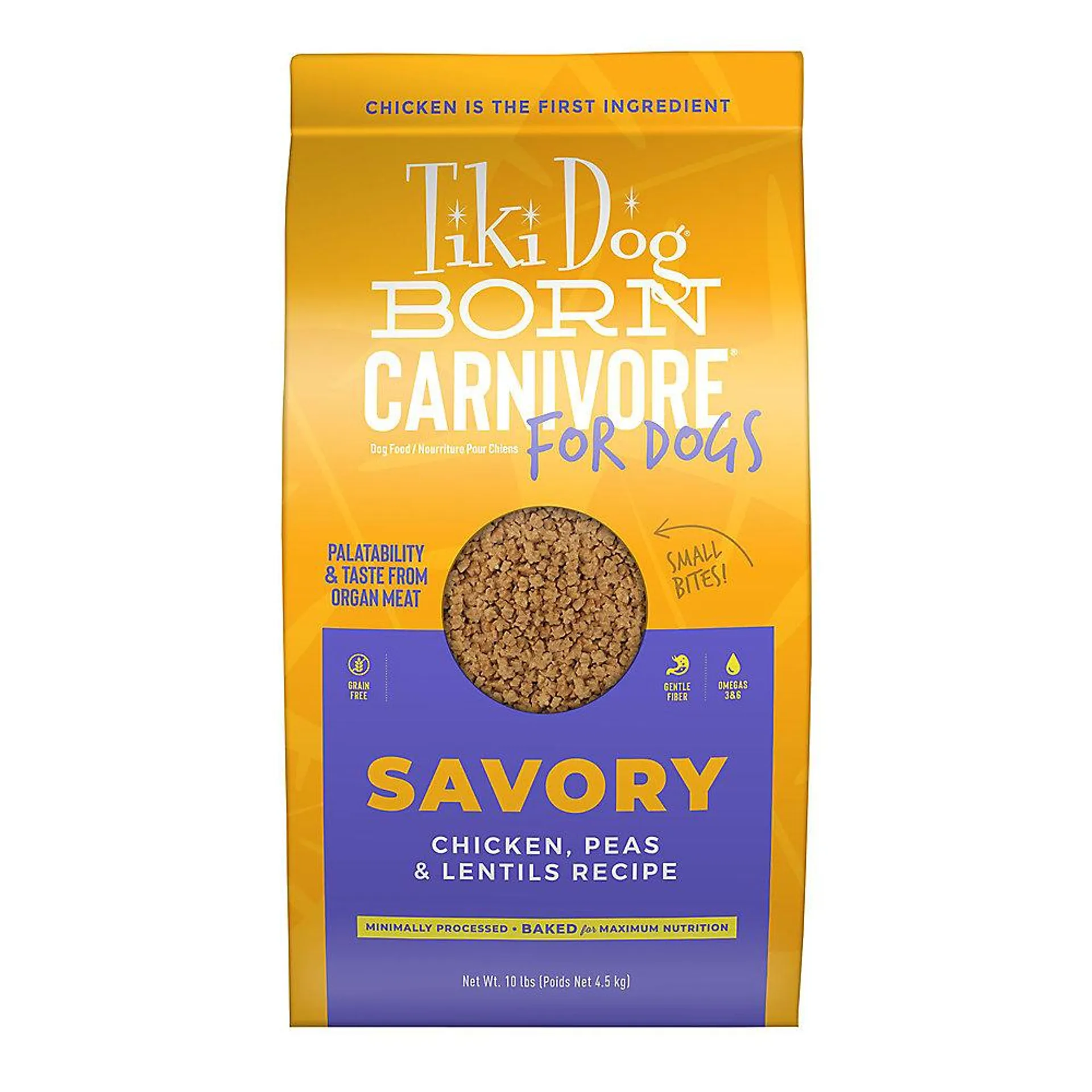 Tiki Dog Born Carnivore Dry Dog Food - Chicken, Fish, or Duck