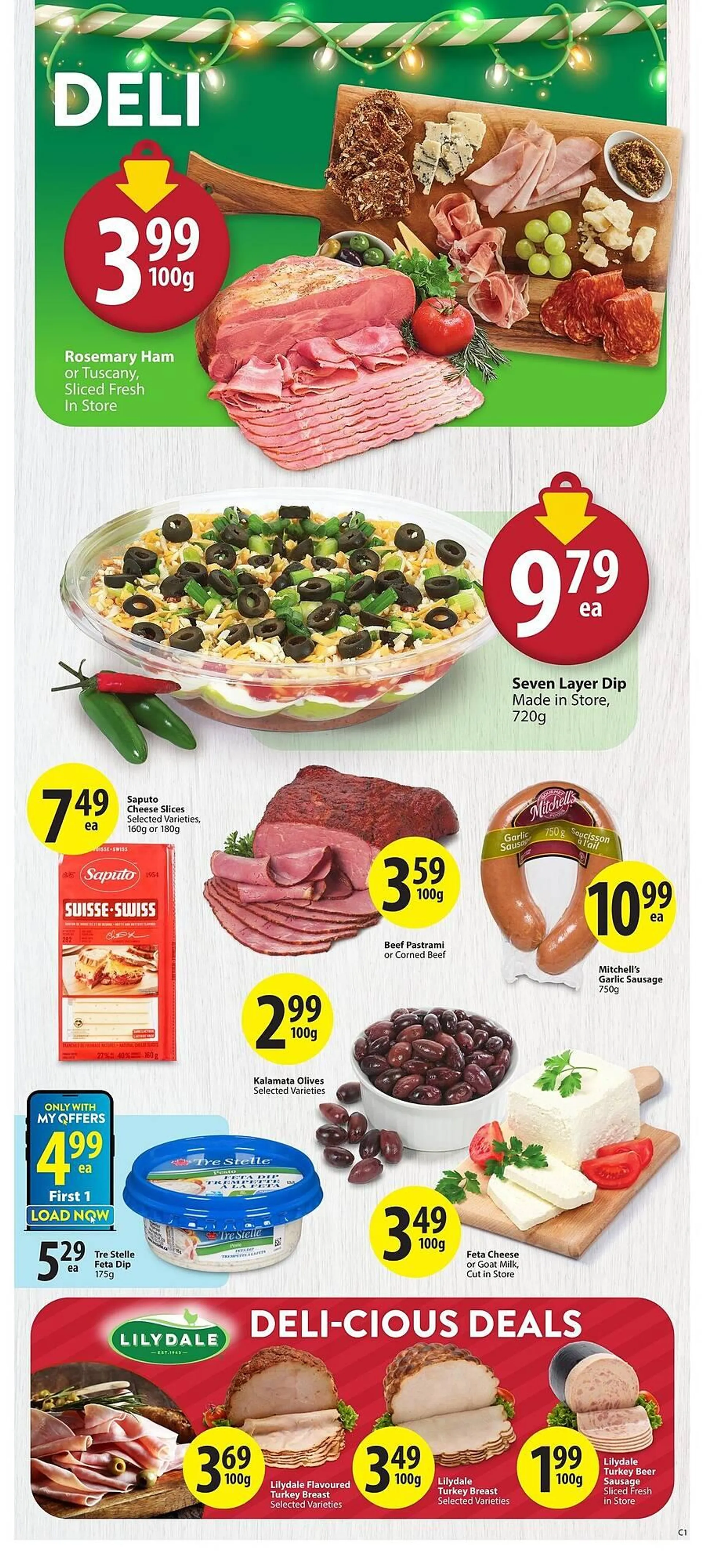 Save on Foods flyer from December 5 to January 1 2025 - flyer page 6