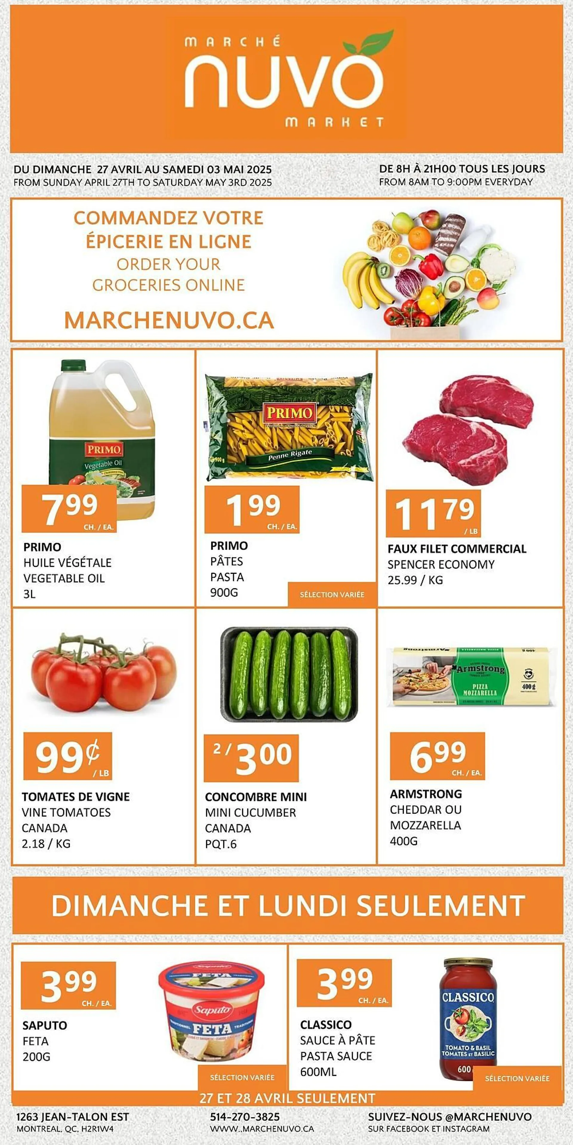 Marche Nuvo flyer - 1