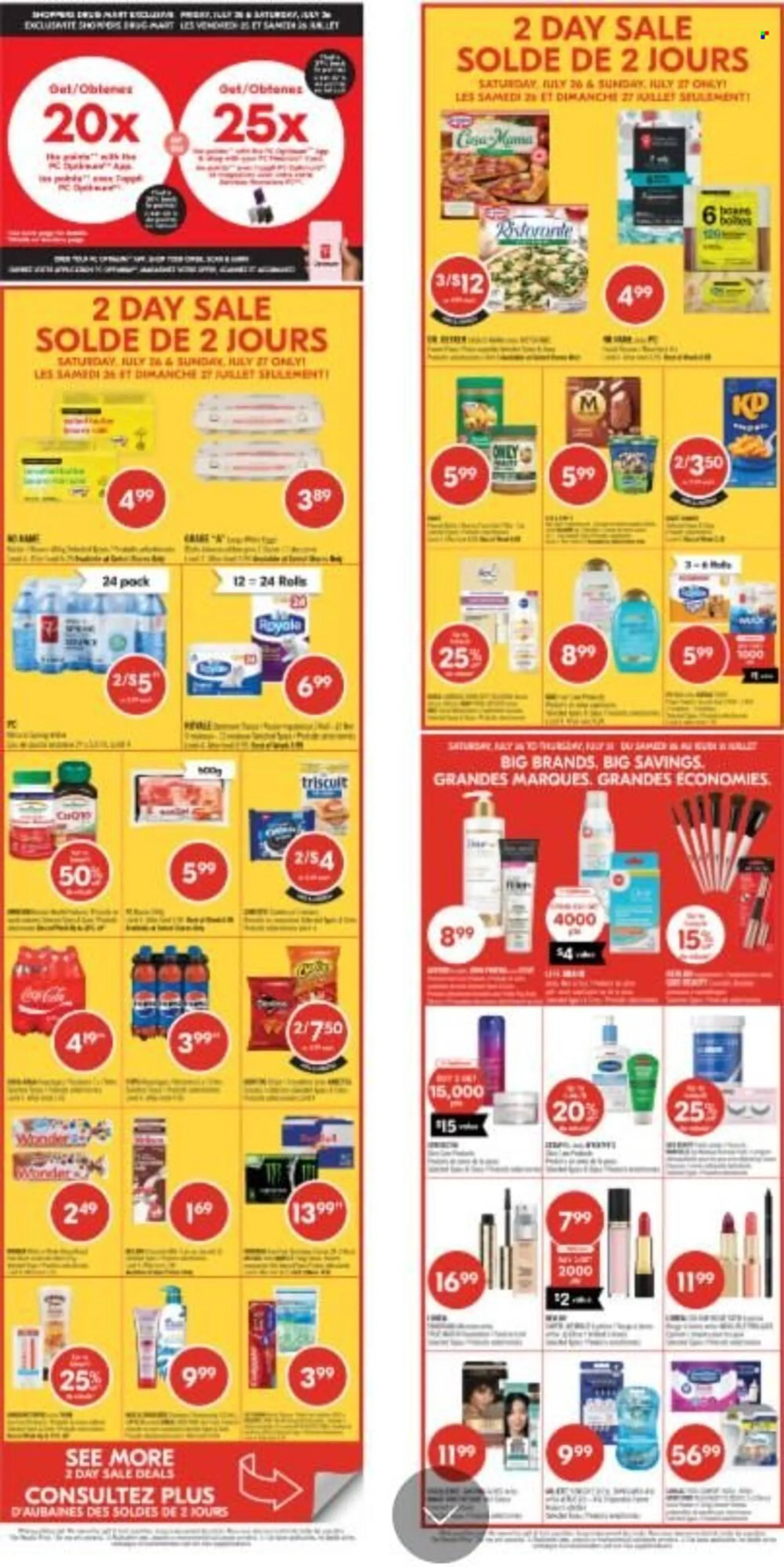 Shoppers Drug Mart flyer from July 26 to July 31 2025 - flyer page 1